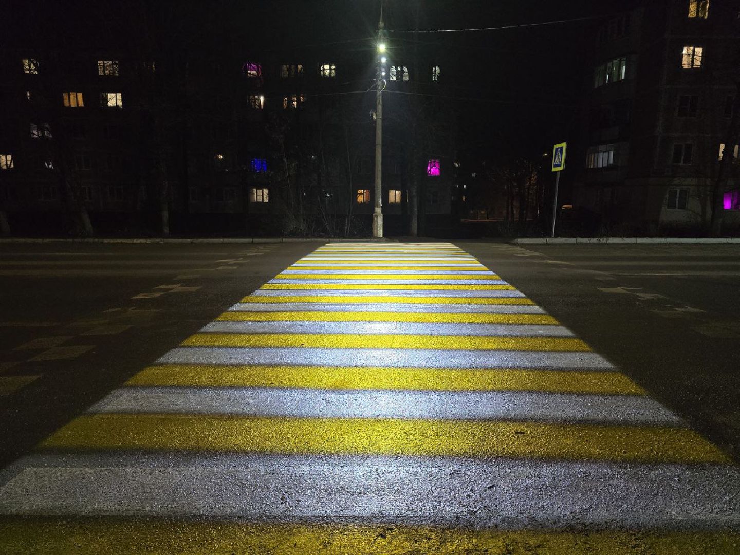 можайск, можайский муниципальный округ, нацпроект, безопасные дороги, проекционные пешеходные переходы, вертикалки,