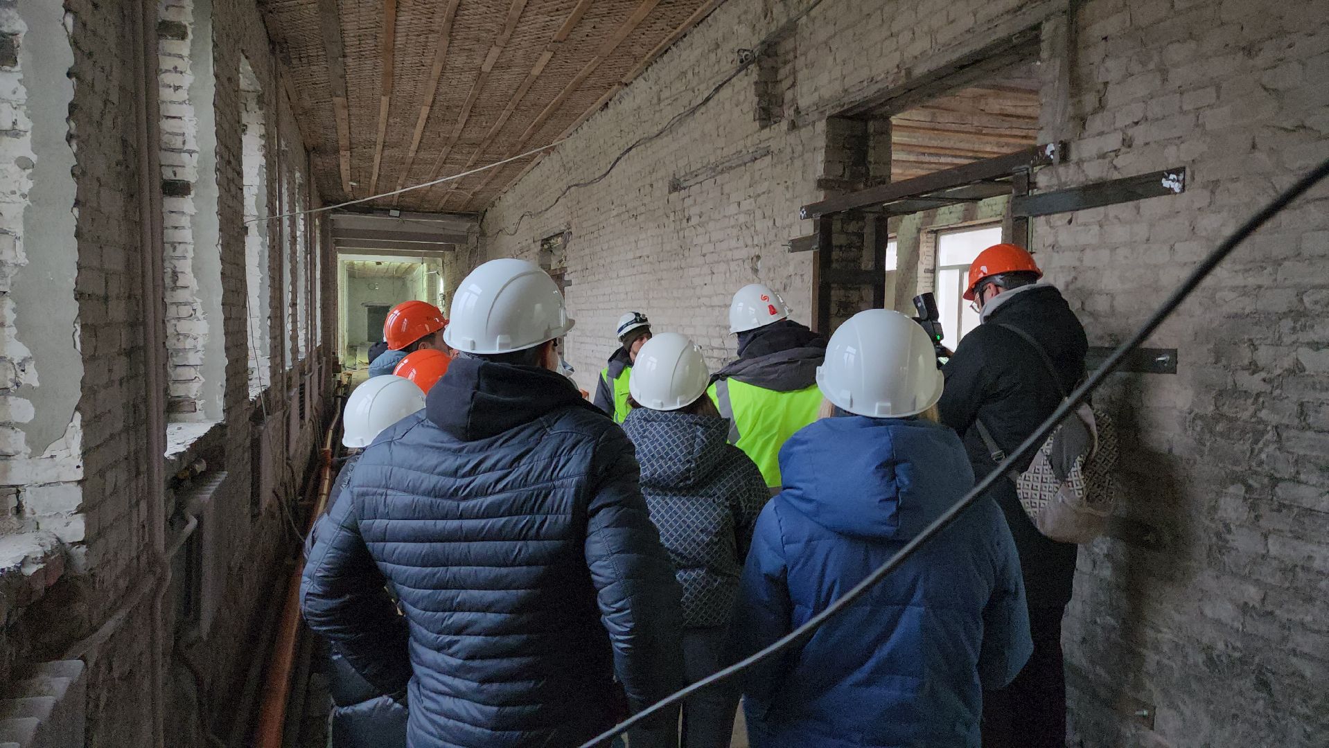 школа, стройка, дети, родители,