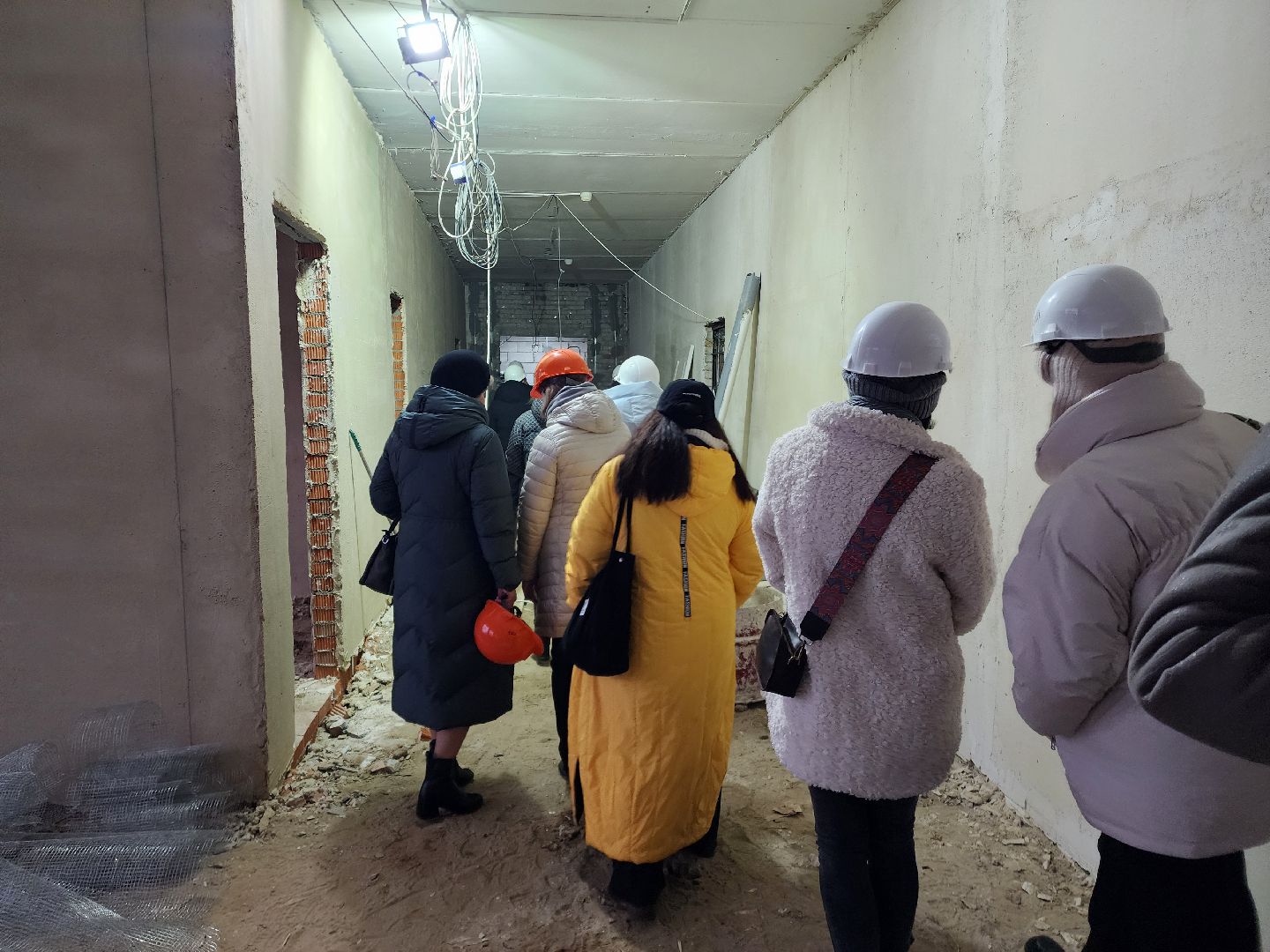 школа, стройка, дети, родители,