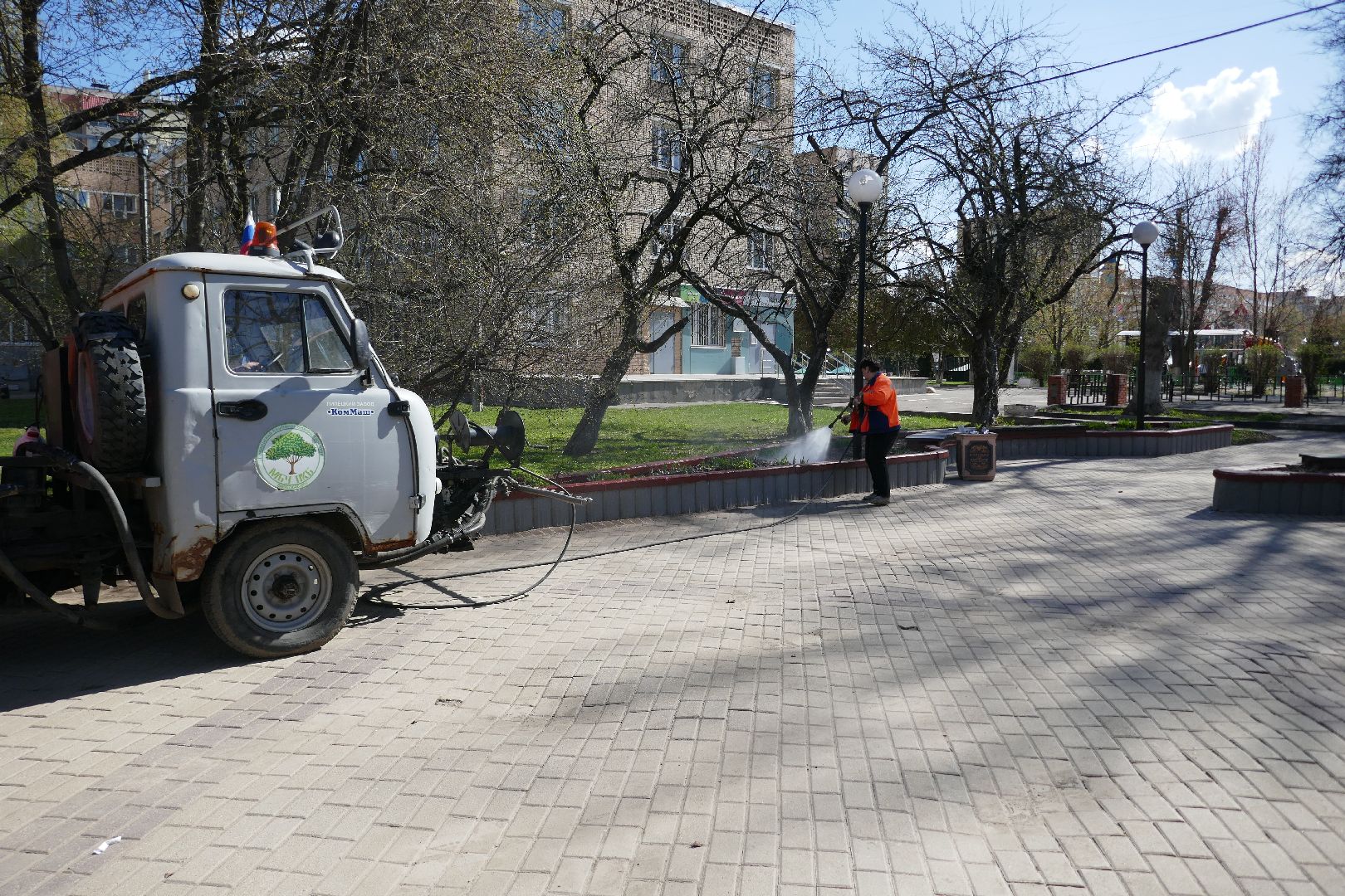 Подольск, благоустройство, субботник, уборка