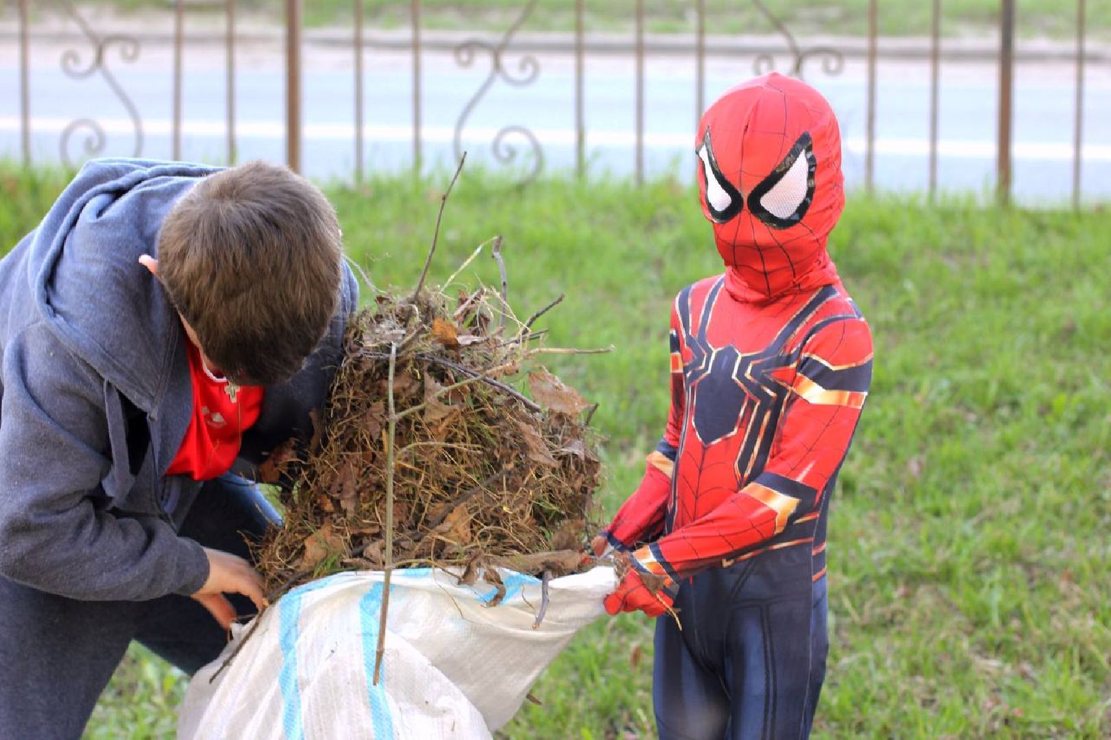 Серпухов, Подмосковье, субботник, уборка, супергерой