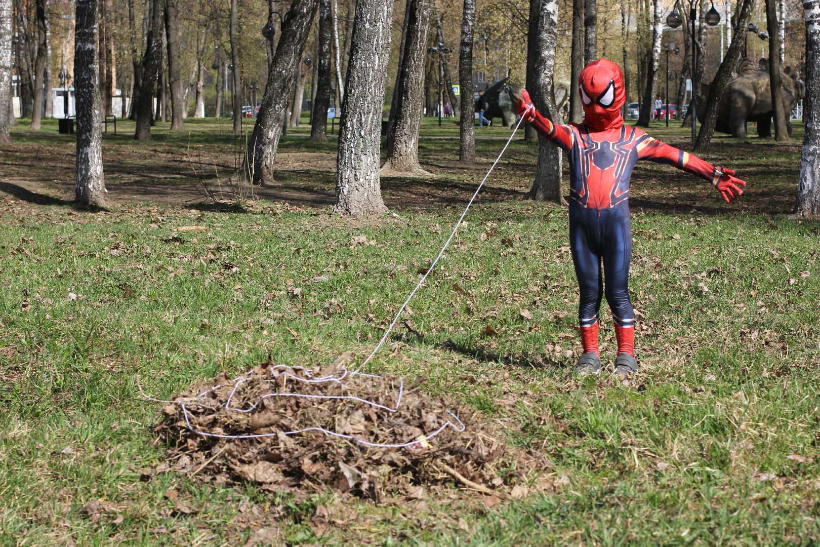 Серпухов, Подмосковье, субботник, уборка, супергерой