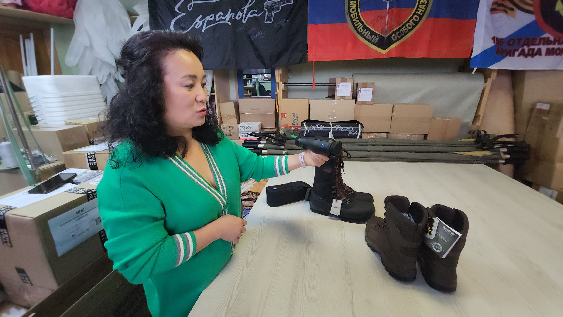 долгопрудный, ассоциация многодетных семей, сво, тактическая обувь, тепловизор, вертикалки,