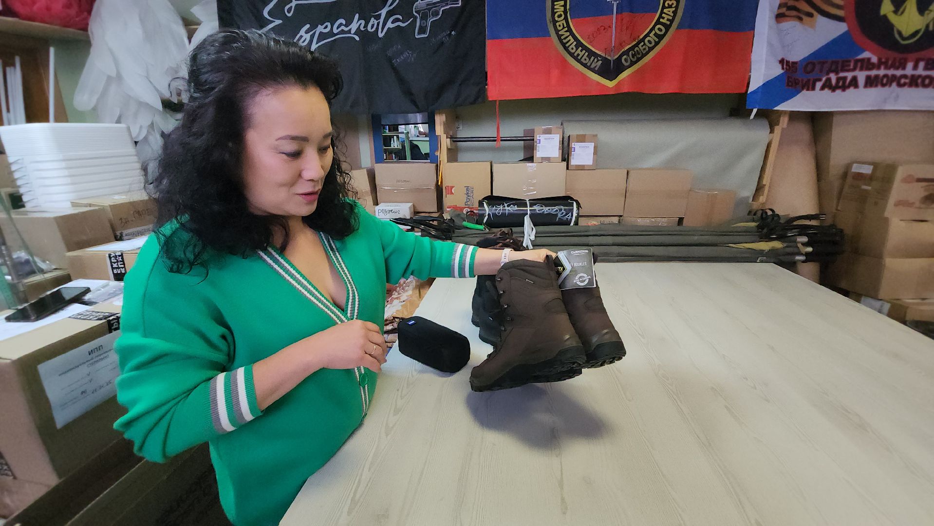 долгопрудный, ассоциация многодетных семей, сво, тактическая обувь, тепловизор, вертикалки,