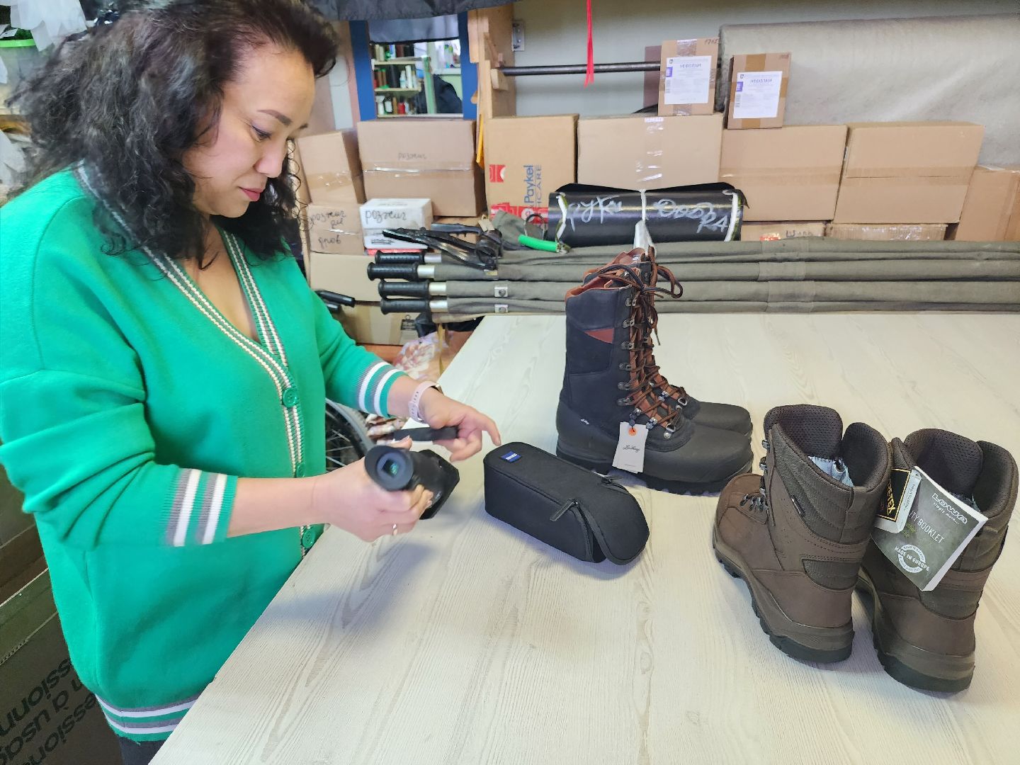 долгопрудный, ассоциация многодетных семей, сво, тактическая обувь, тепловизор, вертикалки,