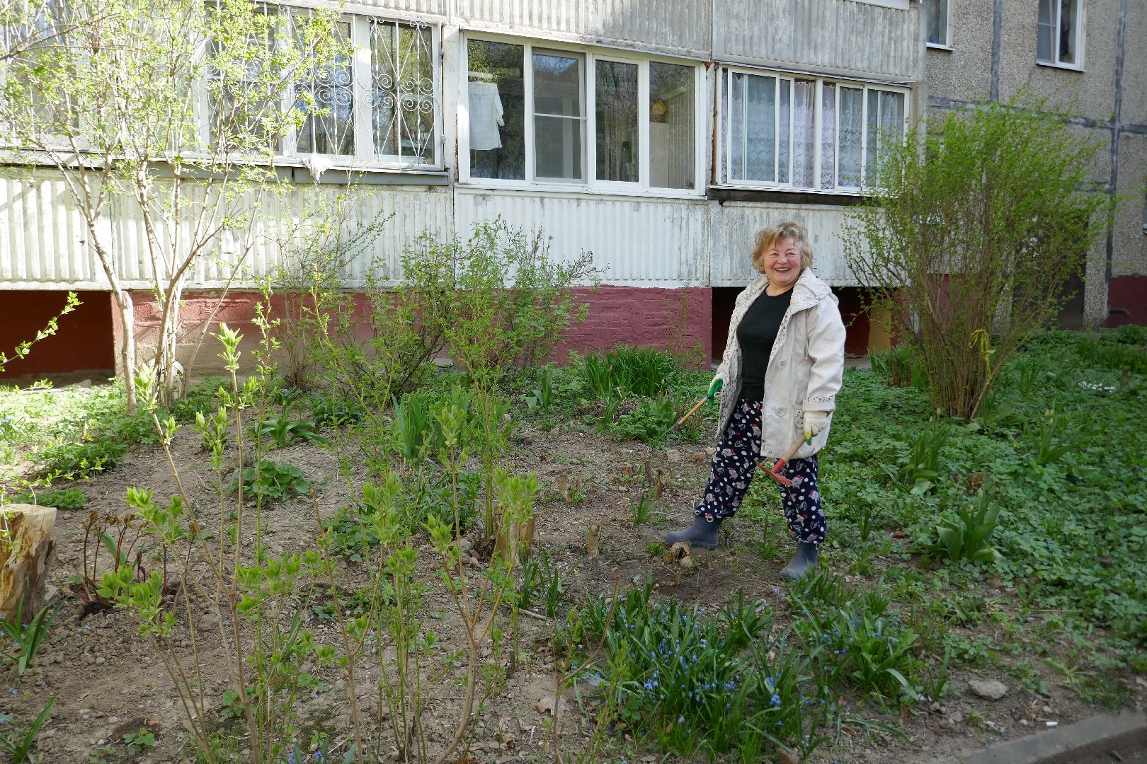 Подольск, благоустройство, субботник, цветы