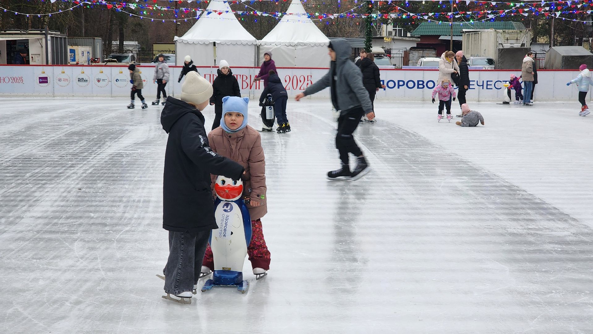 здоровое отечество, каток, Протвино,