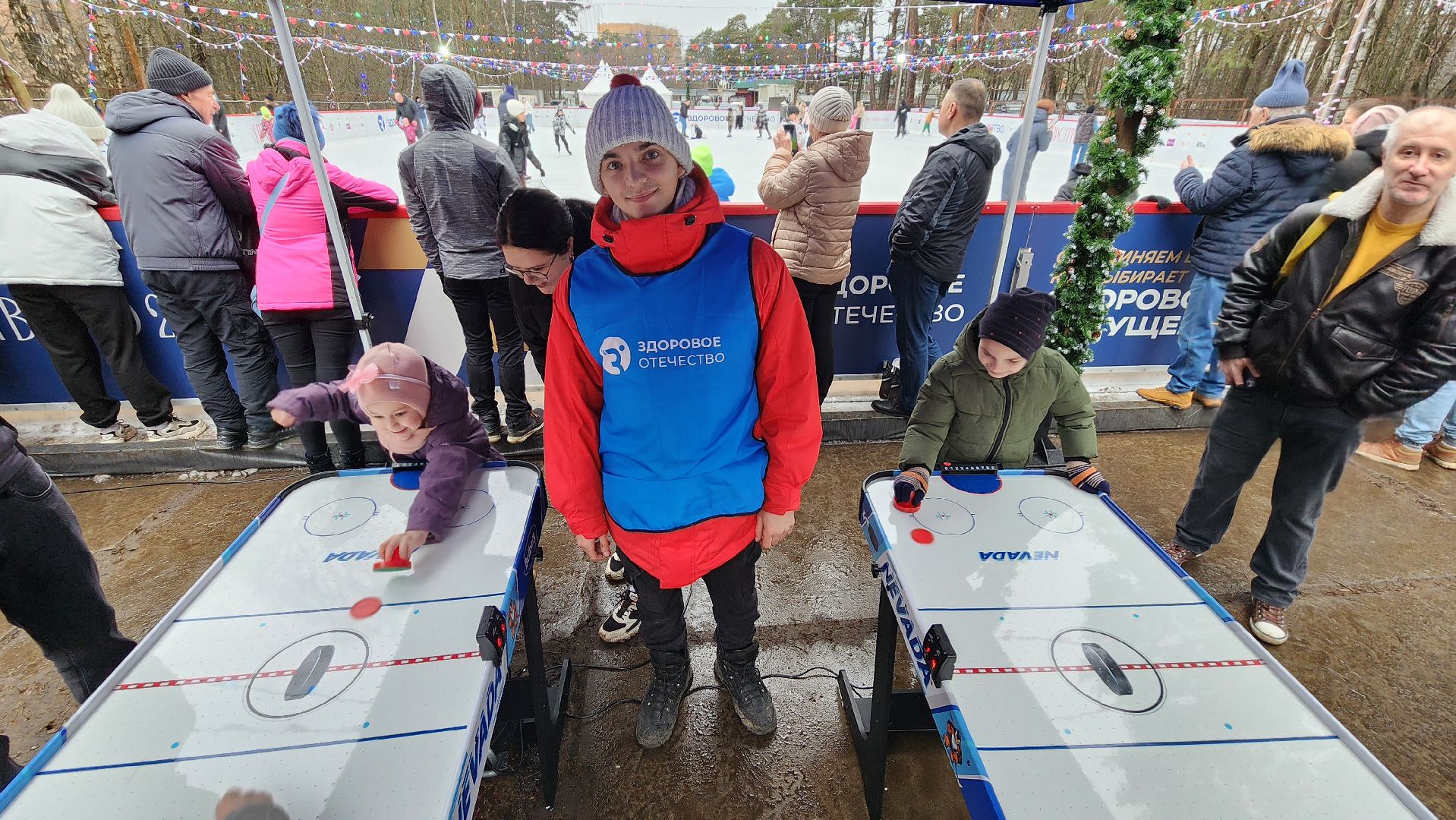 здоровое отечество, каток, Протвино,