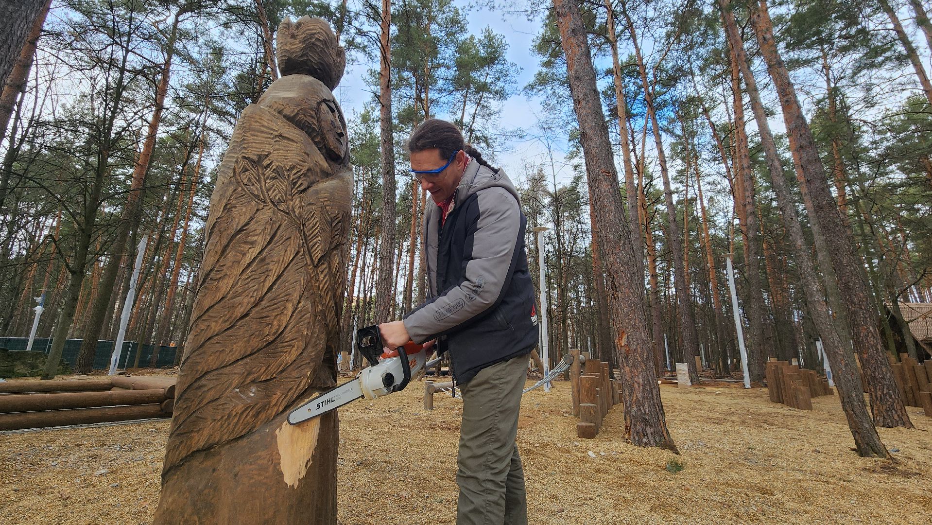 протвино, серпухов, парк сказка, деревянные скульптуры, райсеменовское, большой серпухов,