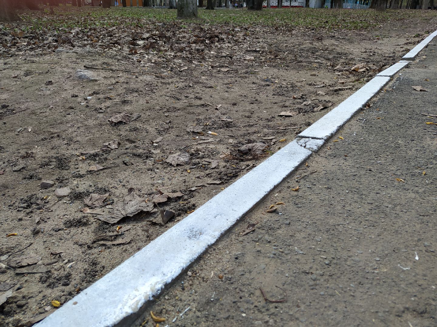 Благоустройство, покраска, бордюр, субботник