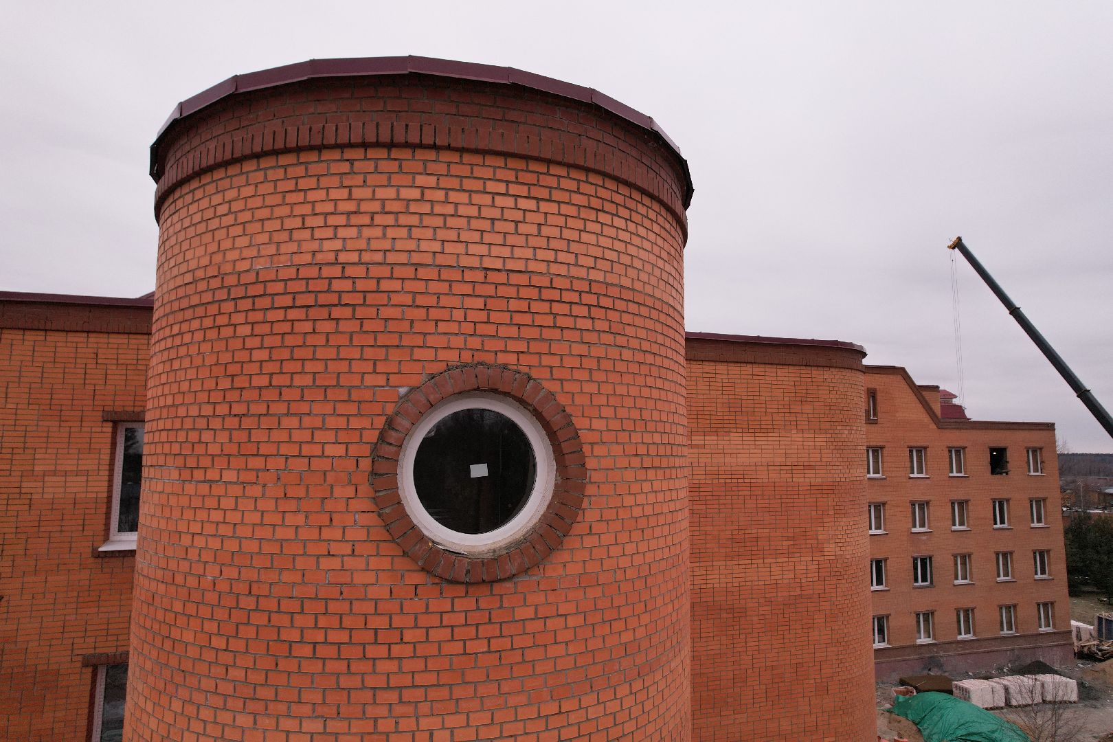 видео с коптера, медицина одинцова,