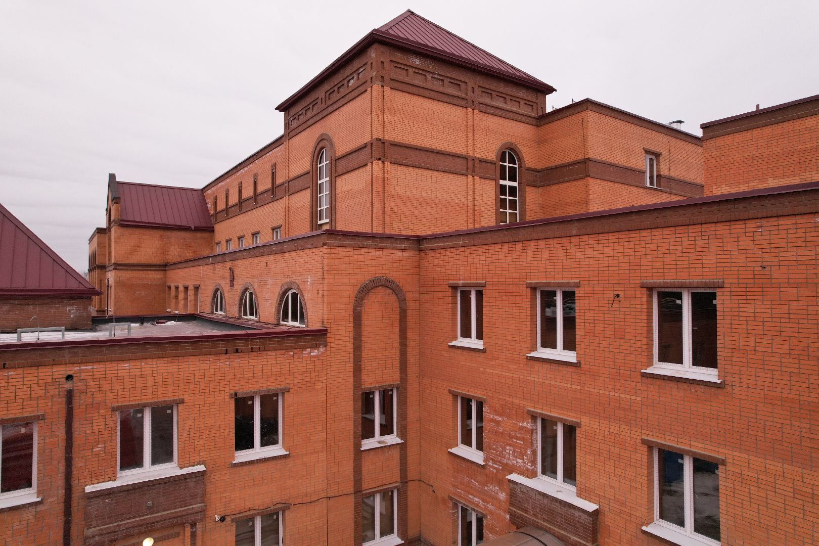 видео с коптера, медицина одинцова,