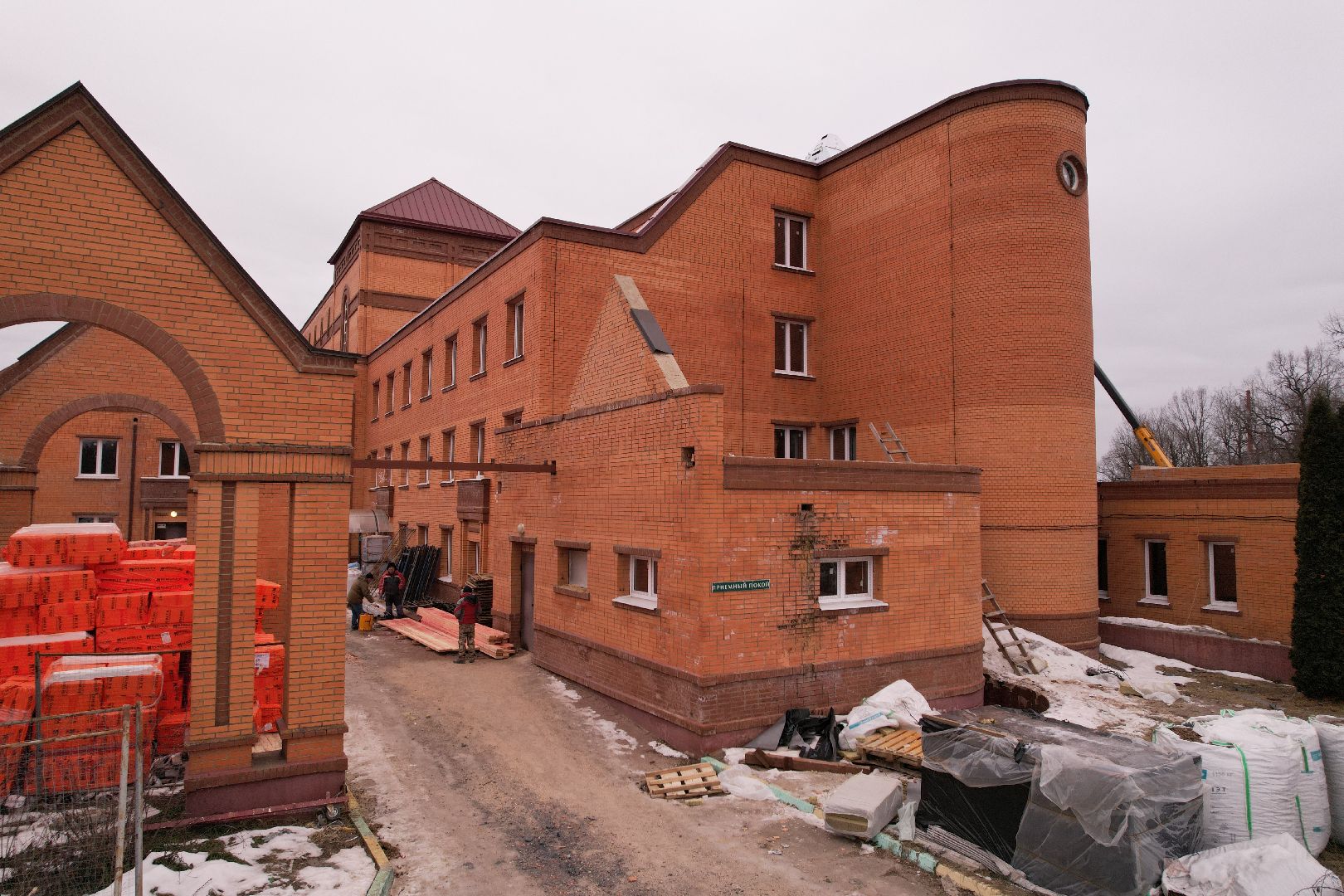 видео с коптера, медицина одинцова,