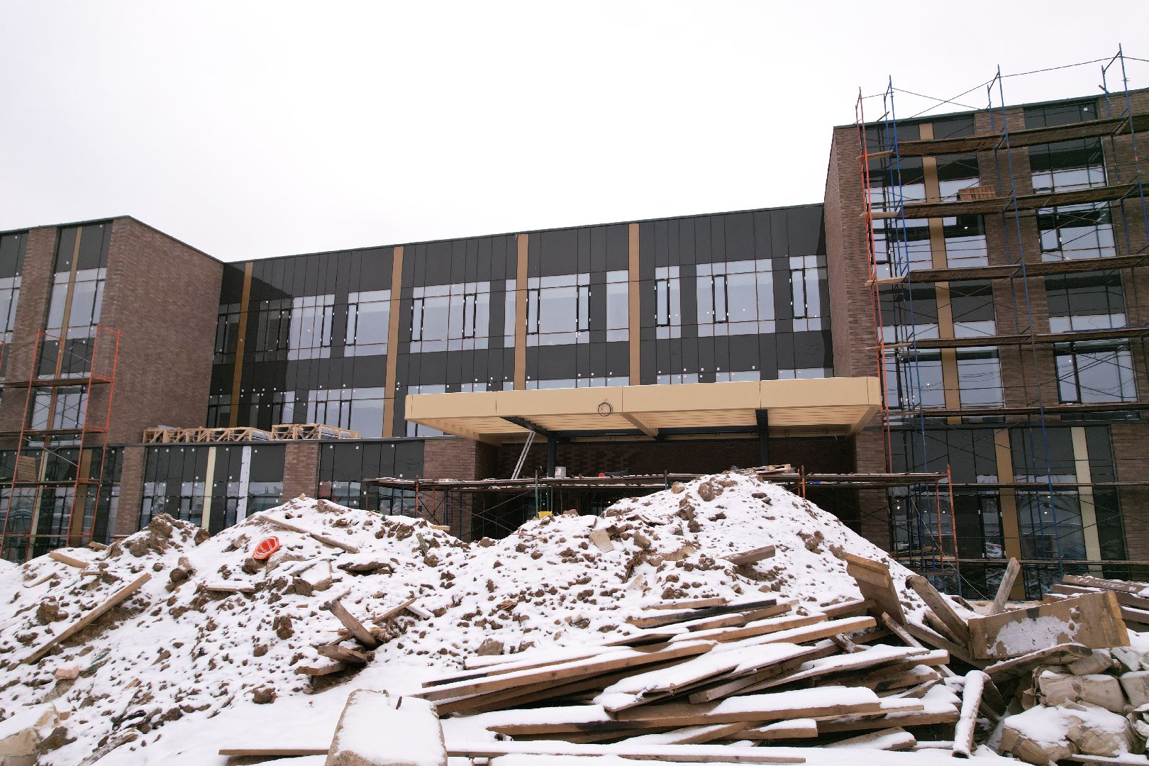 видео с коптера, медицина одинцова,