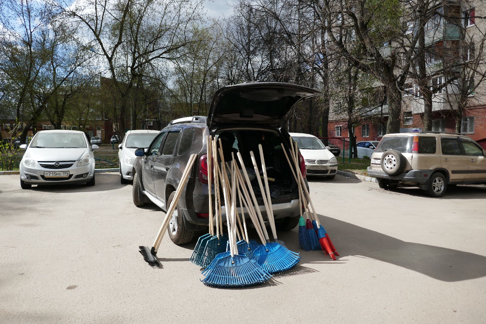 Подольск, благоустройство, субботник, уборка