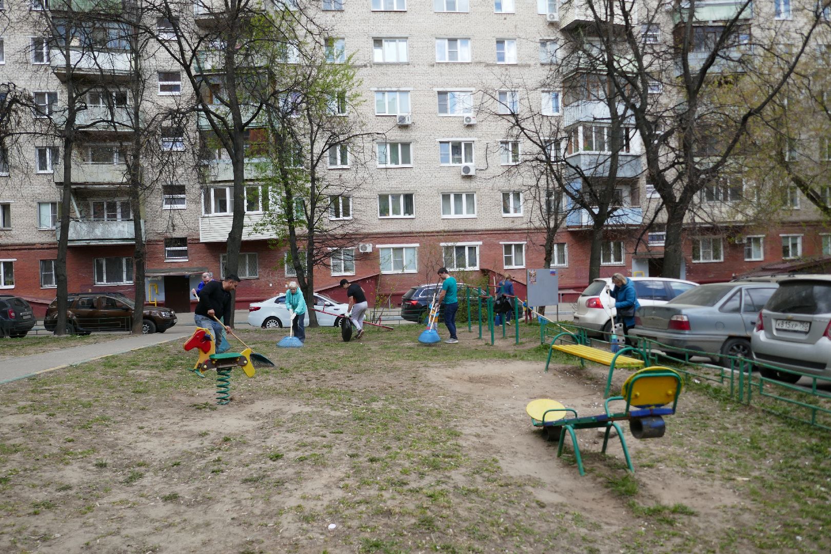 Подольск, благоустройство, субботник, уборка