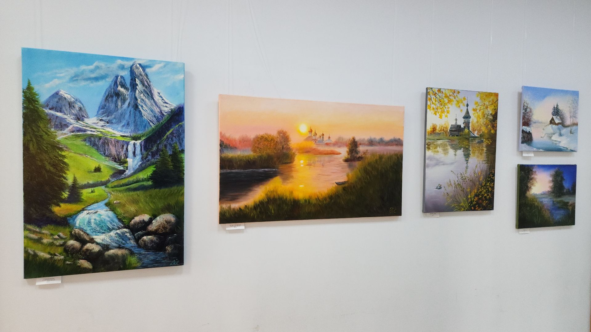 выставка картин, волоколамск, волоколамская библиотека, культура,