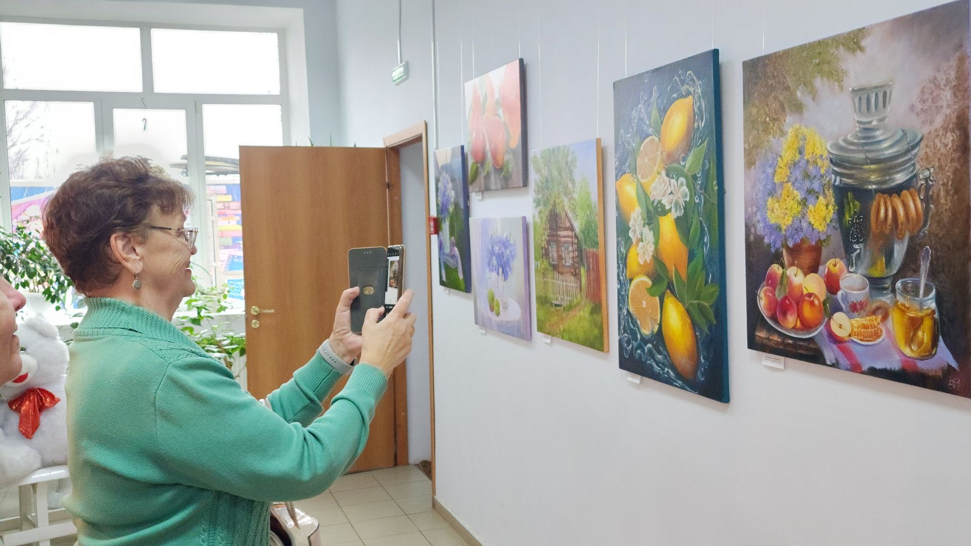 выставка картин, волоколамск, волоколамская библиотека, культура,