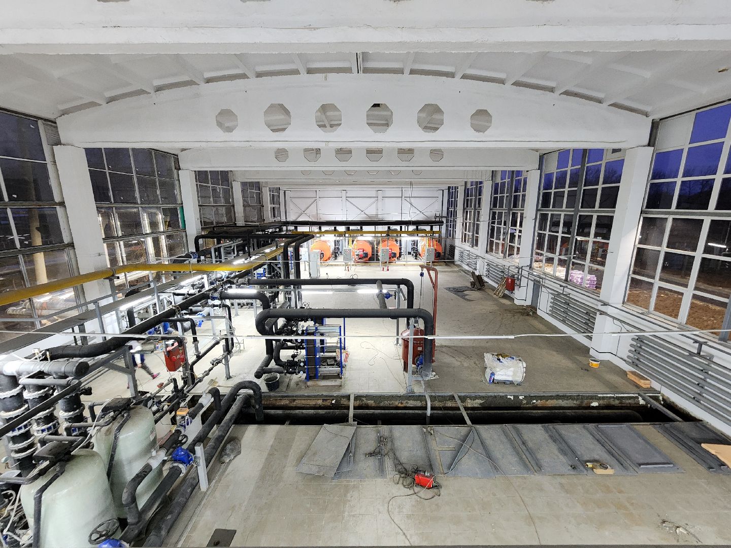 Чехов, Чехов-7, деревня Алексеевка, бывший поселок Чернецкое, котельная 6, реконструкция, модернизация, капитальный ремонт, новое оборудование, автоматизация процессов, глава округа михаил собакин, теплоснабжение, горячее водоснабжение, вертикалки,