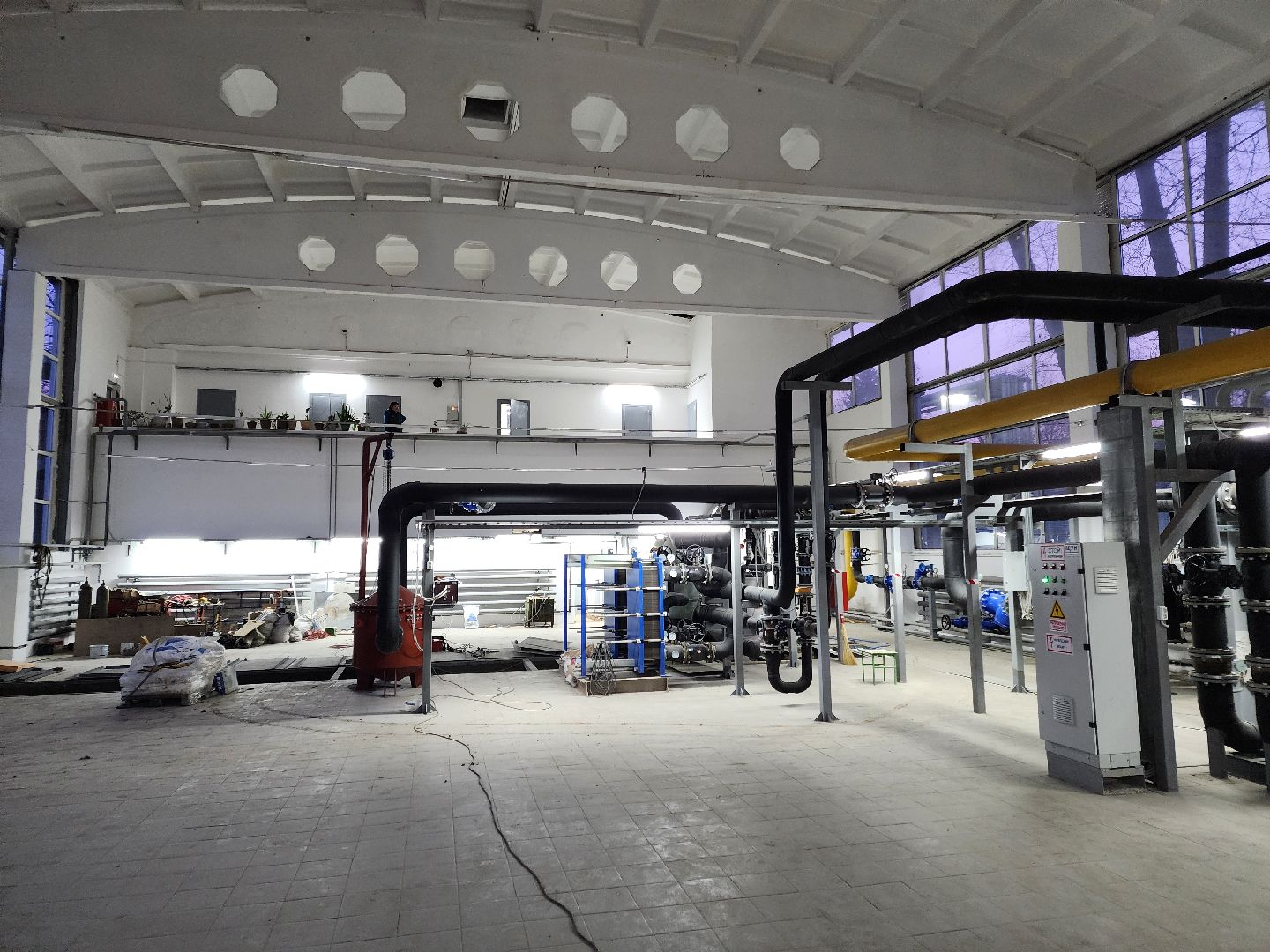 Чехов, Чехов-7, деревня Алексеевка, бывший поселок Чернецкое, котельная 6, реконструкция, модернизация, капитальный ремонт, новое оборудование, автоматизация процессов, глава округа михаил собакин, теплоснабжение, горячее водоснабжение, вертикалки,