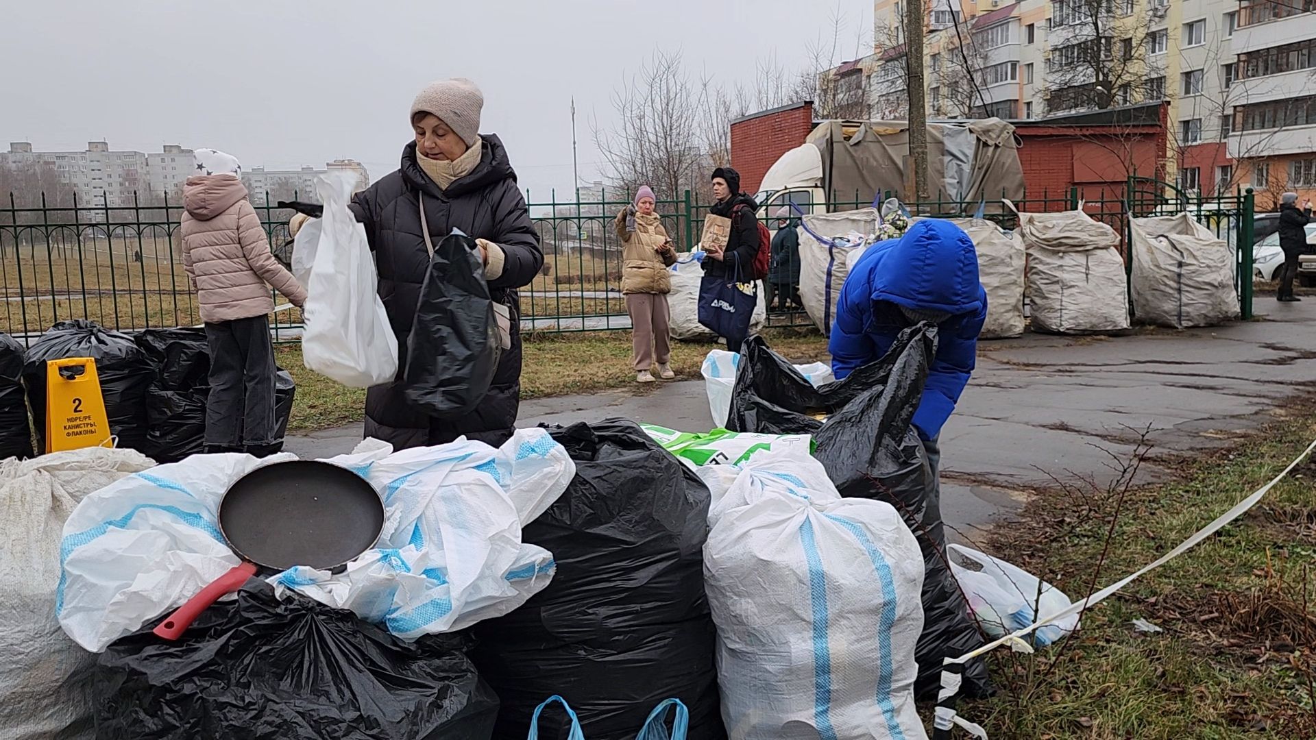 Коломна, экологическая акция, раздельный сбор отходов, утилизация отходов,