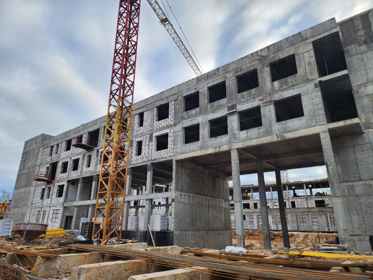 строительство, ногинск, центр образования, новая школа, благоустройство,