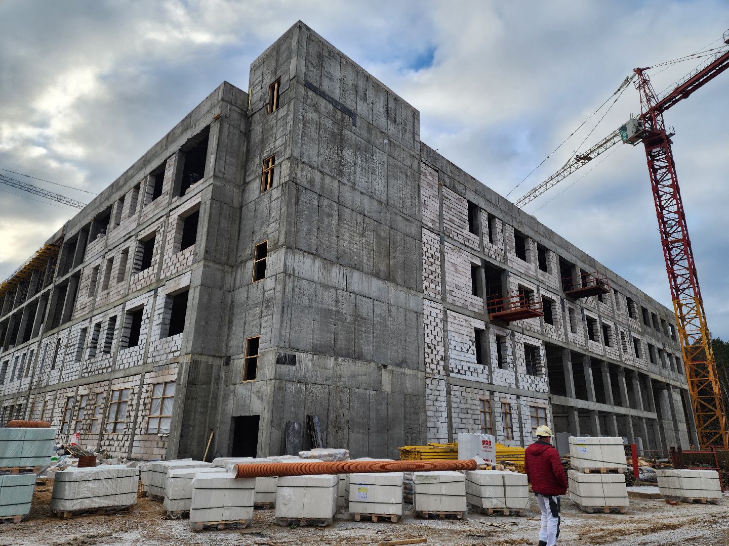 строительство, ногинск, центр образования, новая школа, благоустройство,