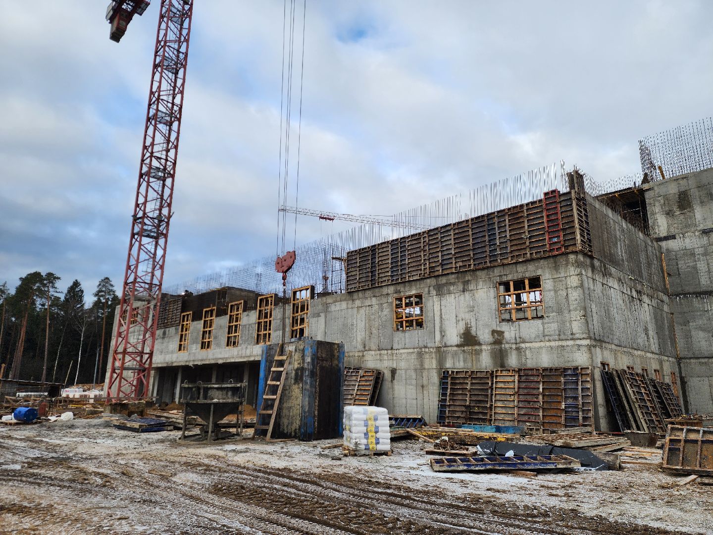 строительство, ногинск, центр образования, новая школа, благоустройство,