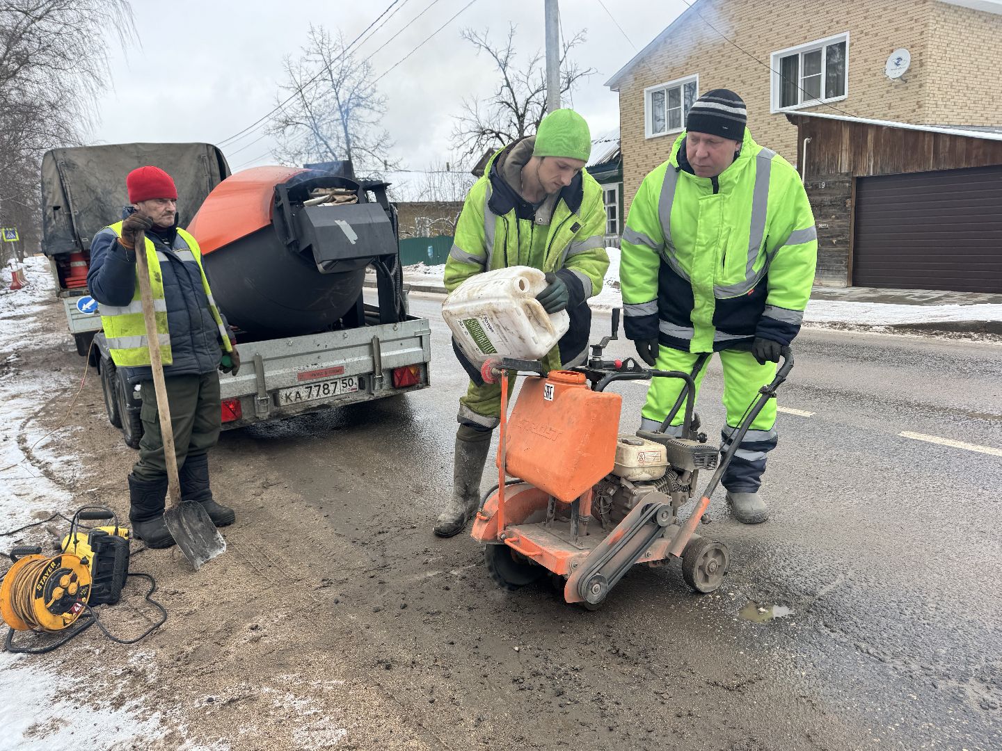 шаховская, ямочный ремонт, ямочный ремонт дорог,