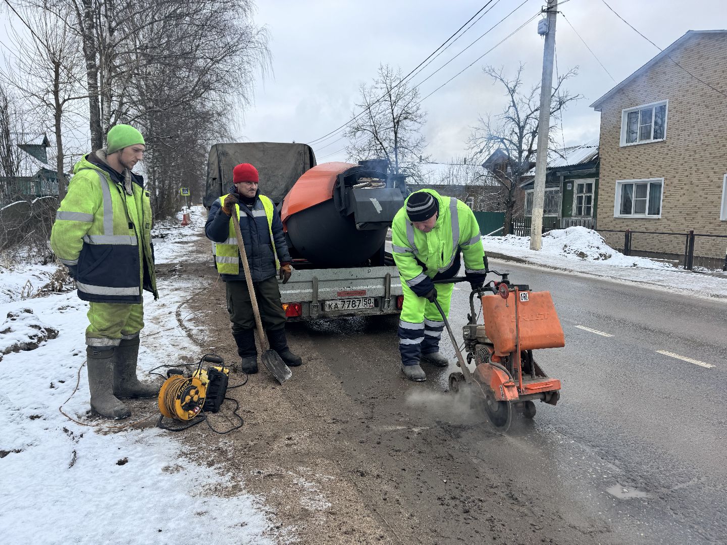 шаховская, ямочный ремонт, ямочный ремонт дорог,