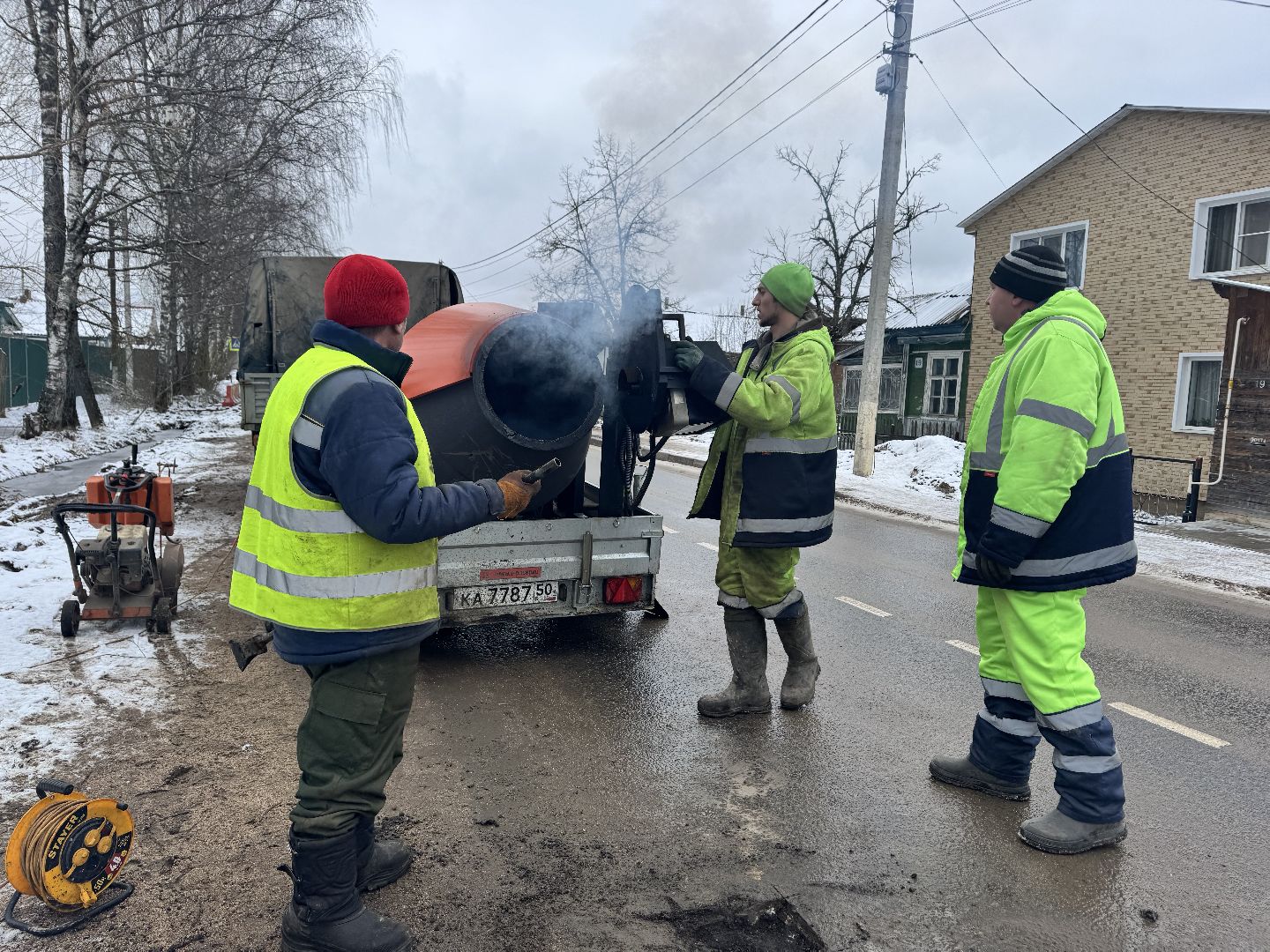 шаховская, ямочный ремонт, ямочный ремонт дорог,