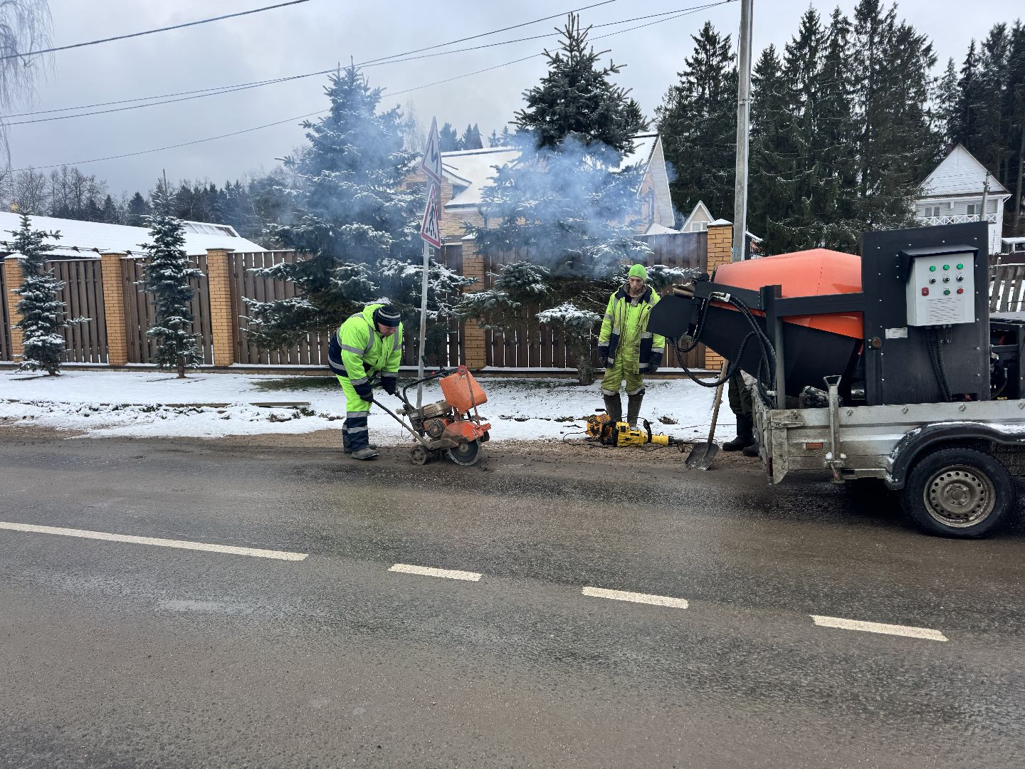 шаховская, ямочный ремонт, ямочный ремонт дорог,