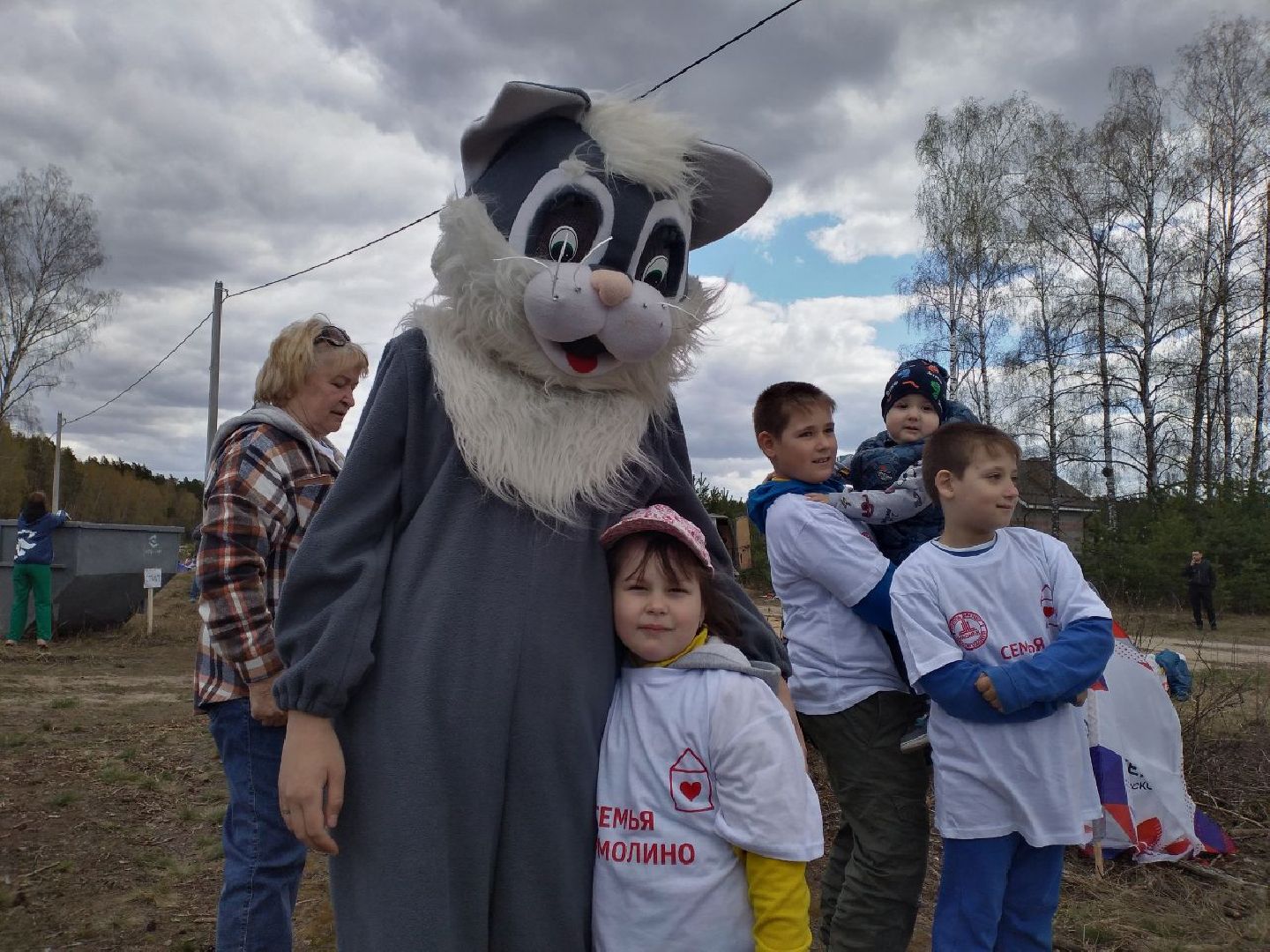 субботник, дети, волонтёры, Лосино-Петровский