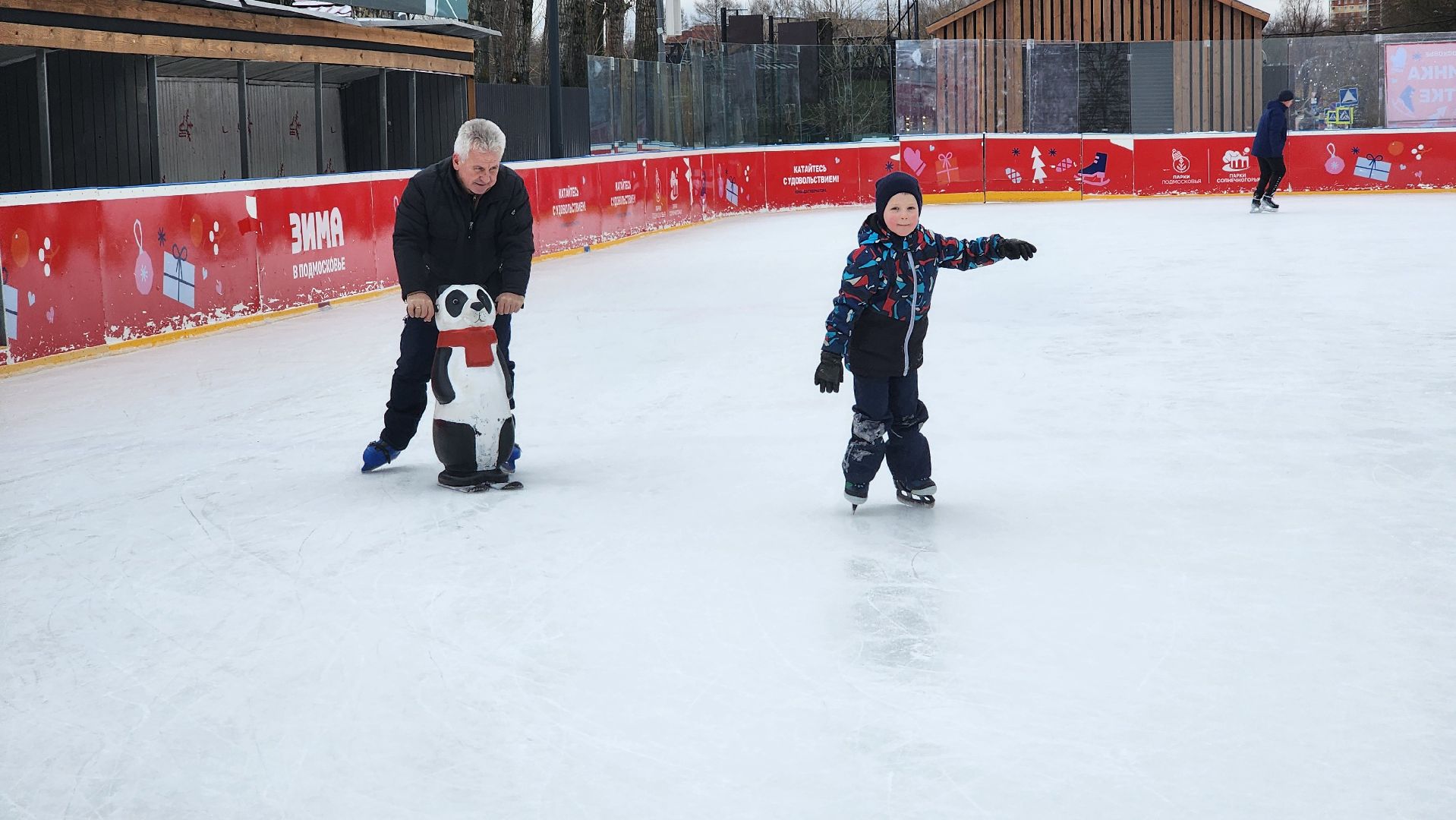 солнечногорск, вертикалки, зима в подмосковье, каток,