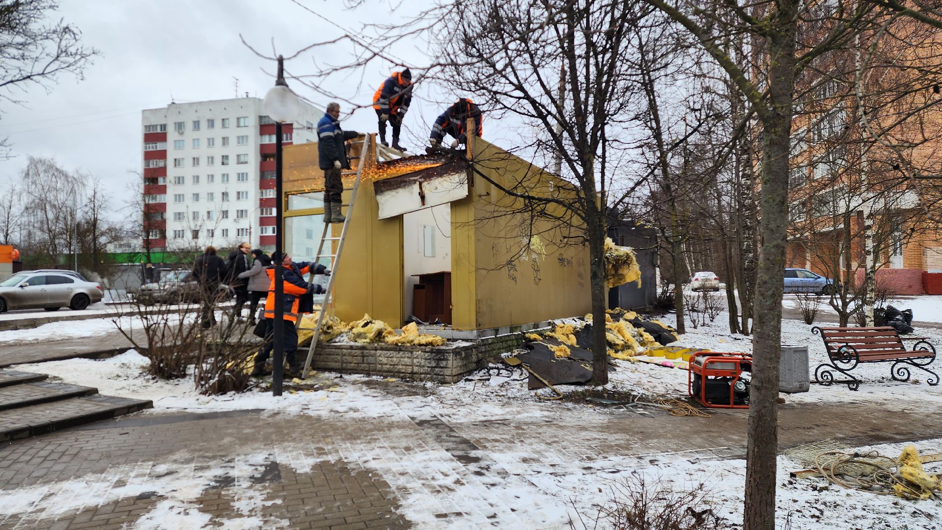 истра, благоустройство, вертикалка, демонтаж,