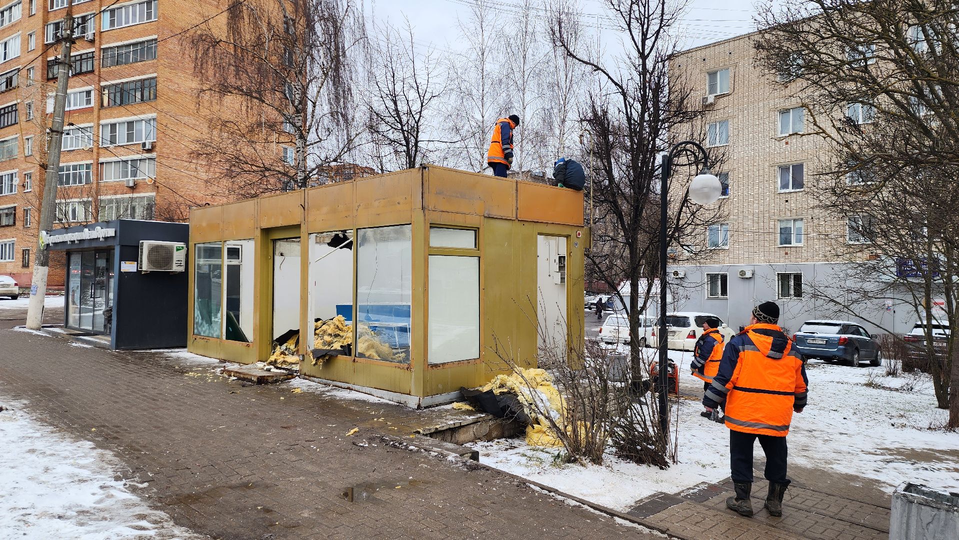 истра, благоустройство, вертикалка, демонтаж,