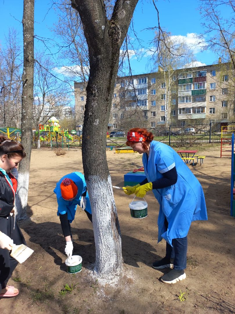 Подмосковье, Ивантеевка, образование, субботник