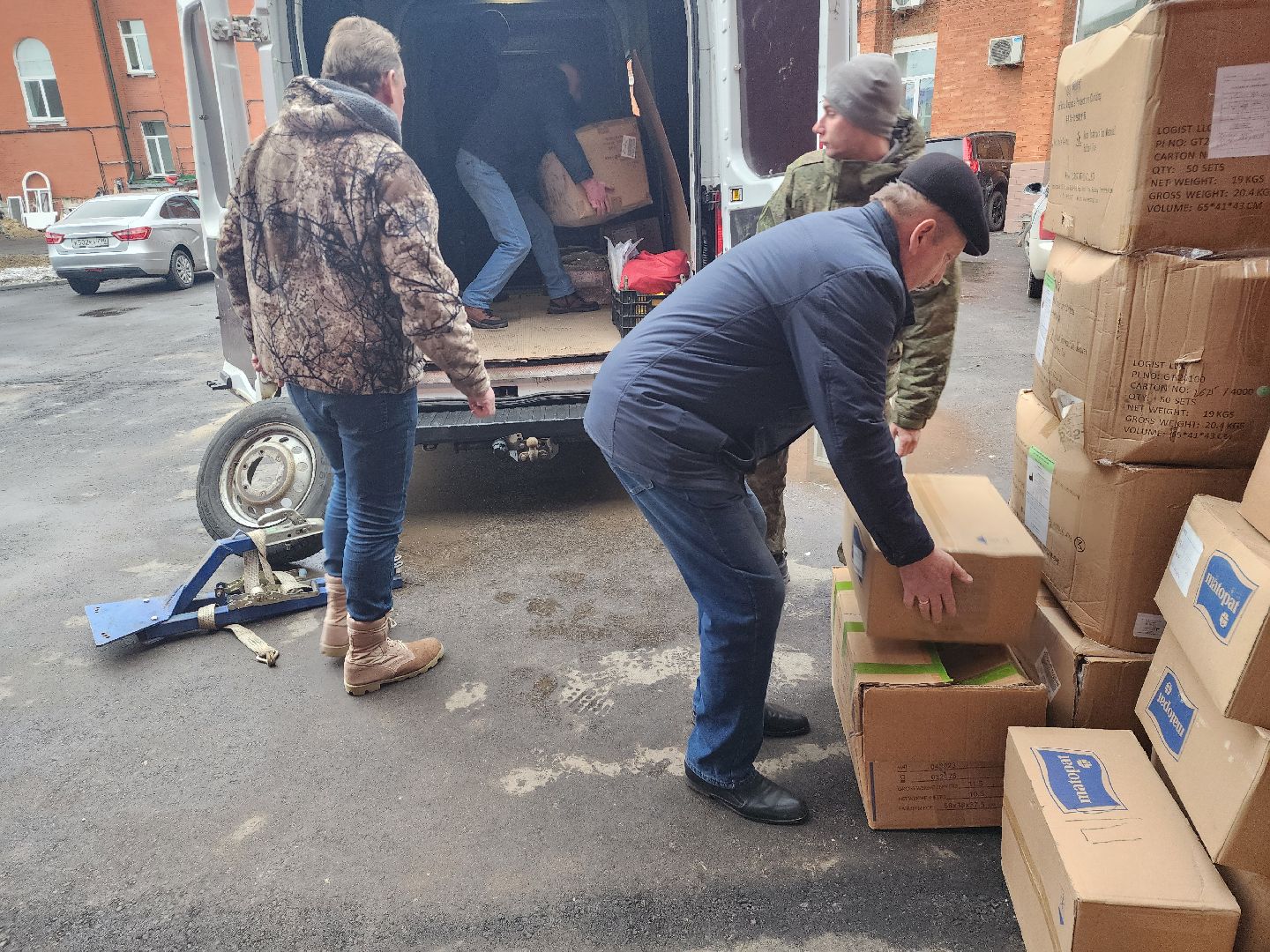 вертикалки, Зарайск, гуманитарный груз,