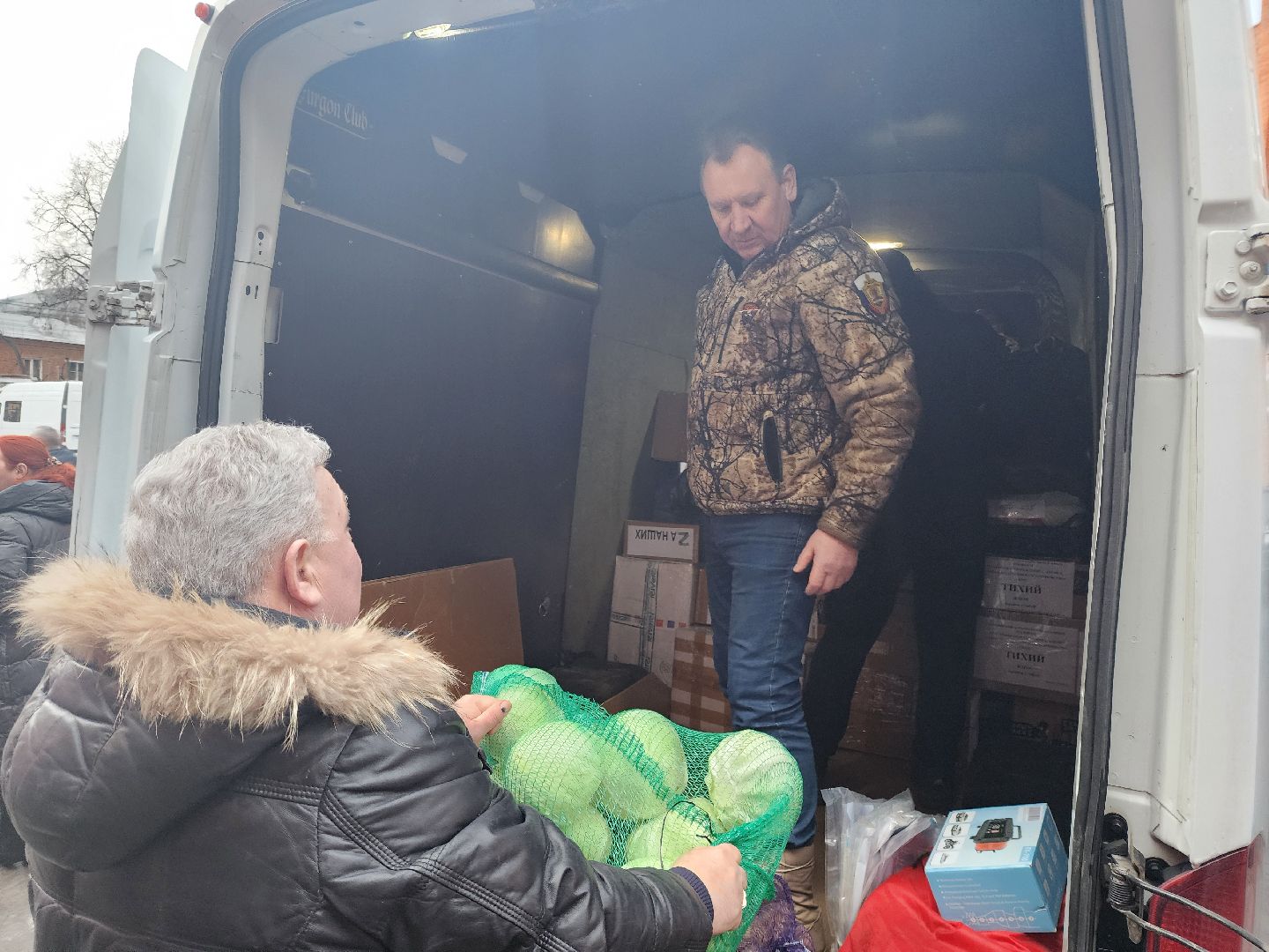 вертикалки, Зарайск, гуманитарный груз,