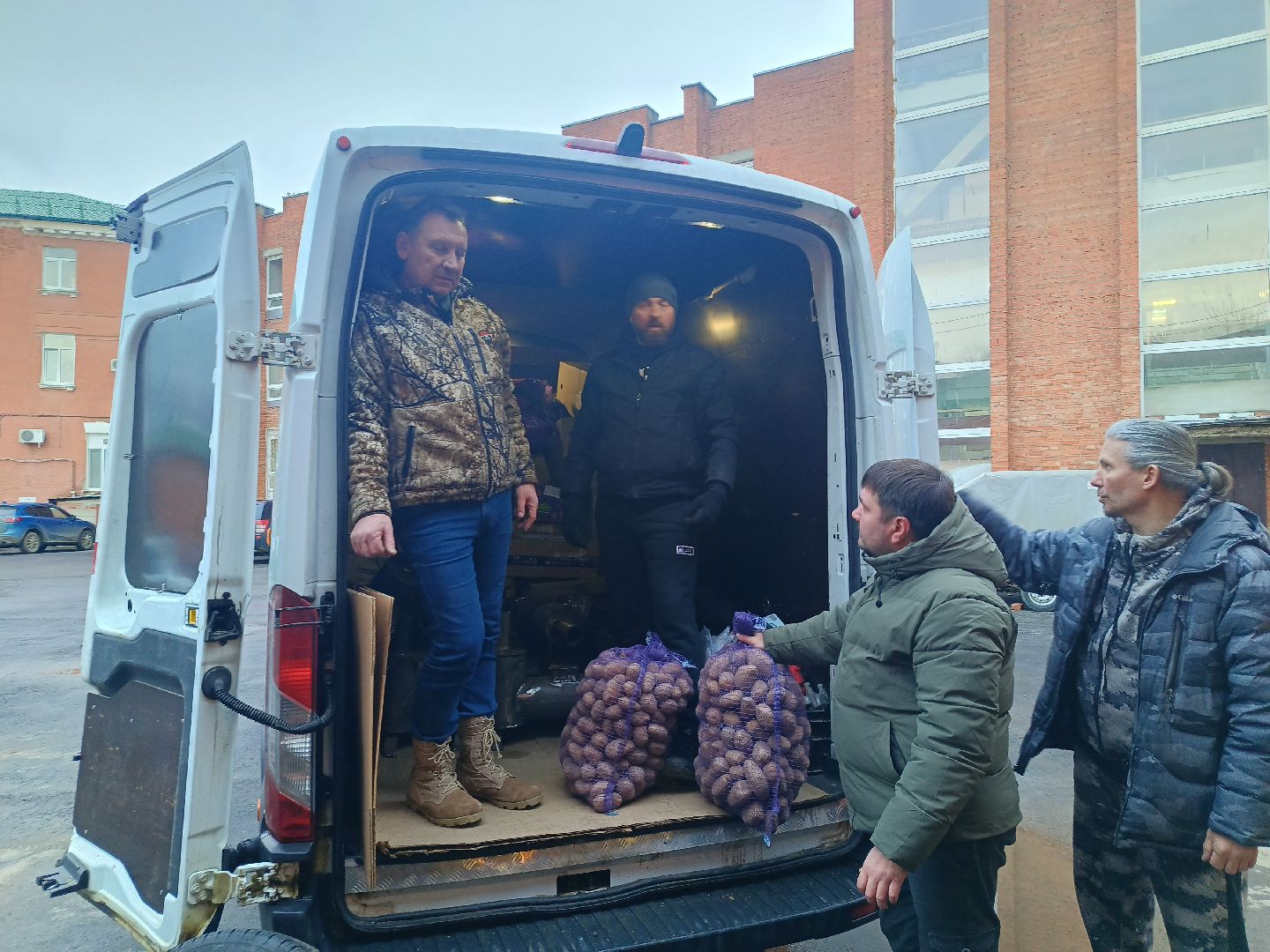 вертикалки, Зарайск, гуманитарный груз,