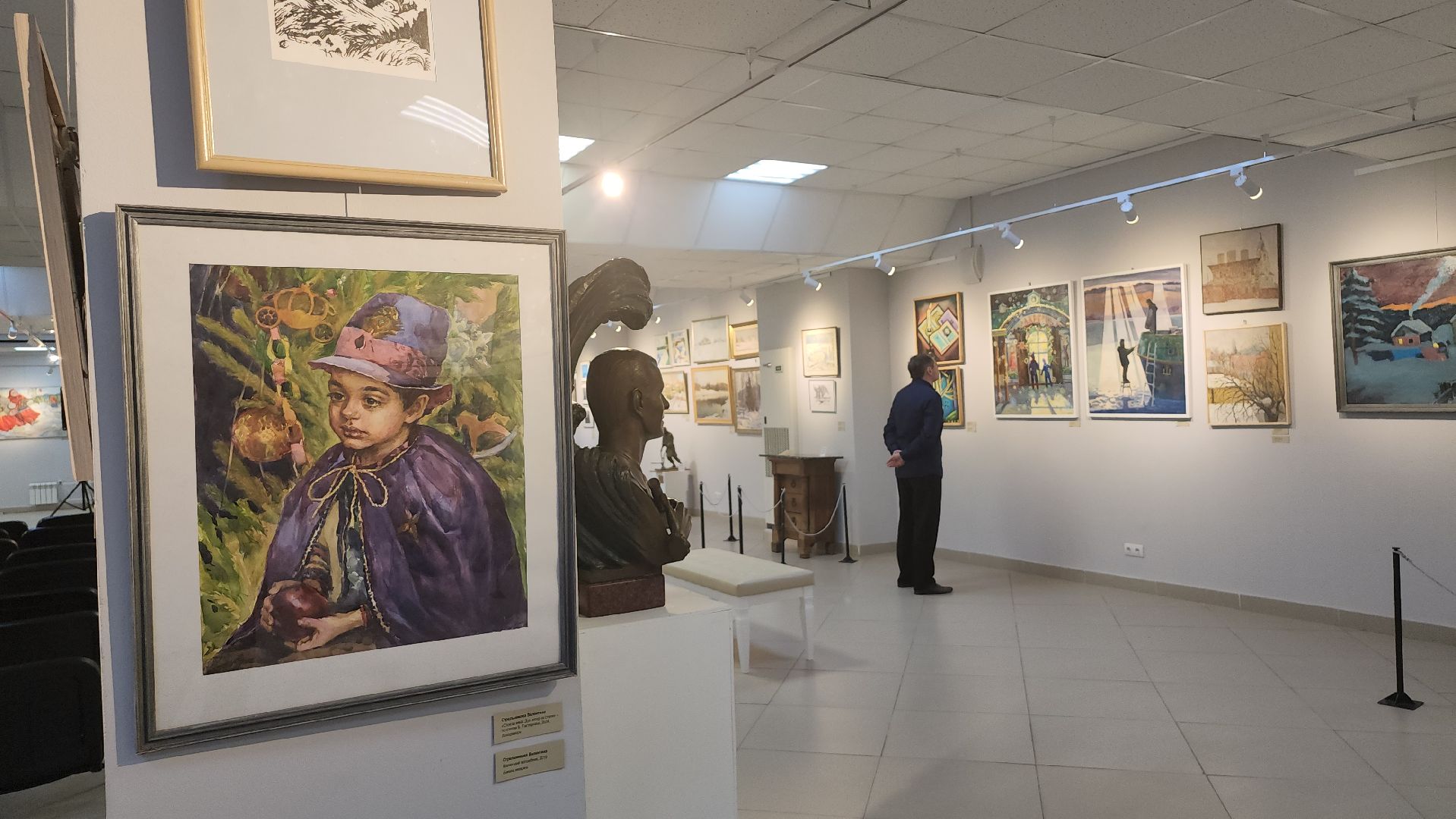 люберцы, люберецкая картинная галерея, выстовка, художники,