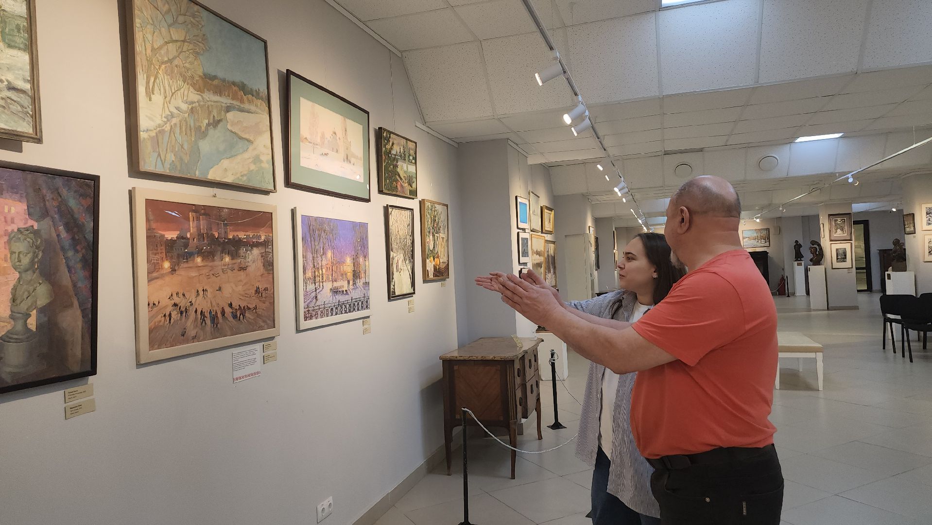 люберцы, люберецкая картинная галерея, выстовка, художники,