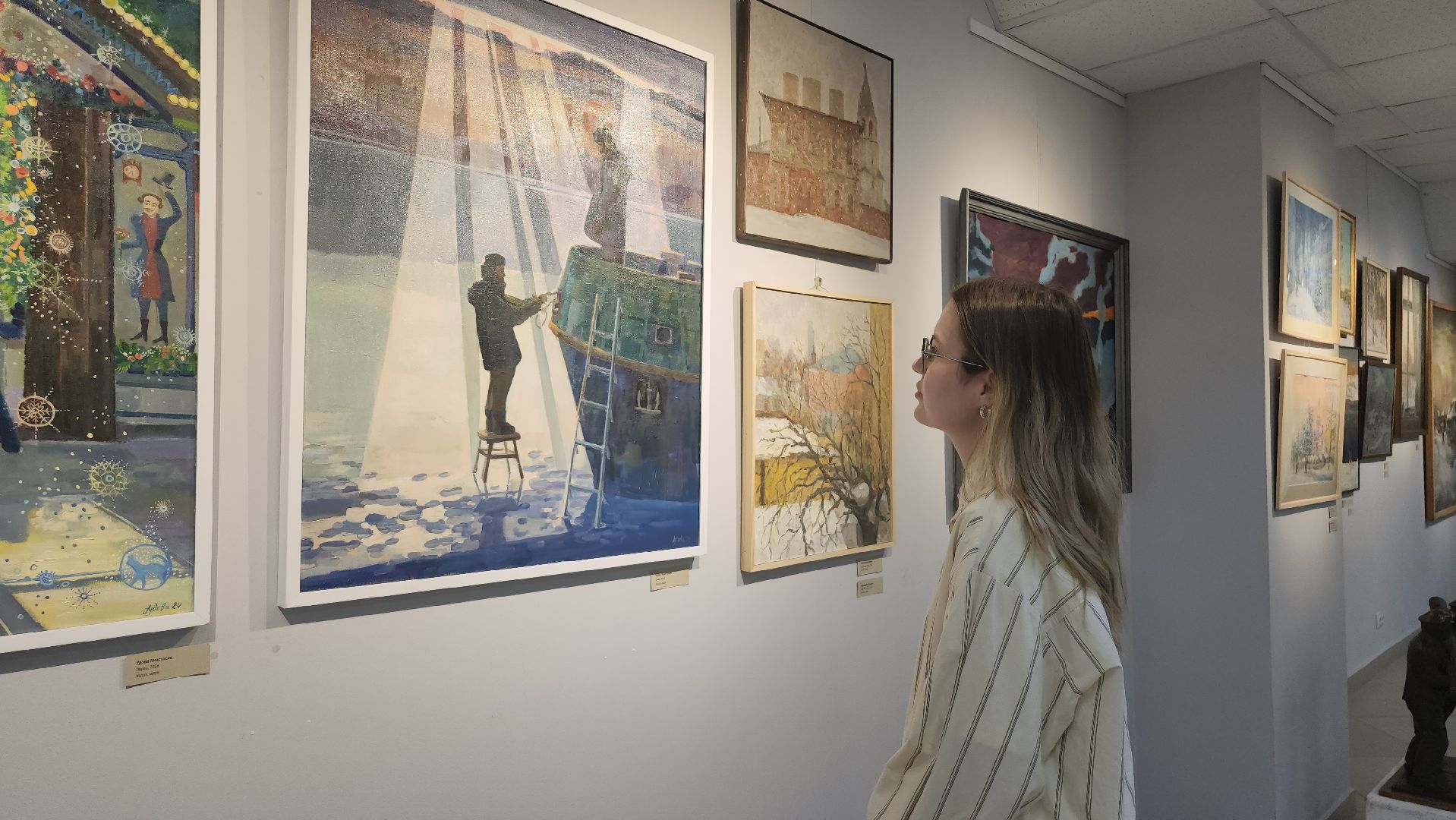 люберцы, люберецкая картинная галерея, выстовка, художники,