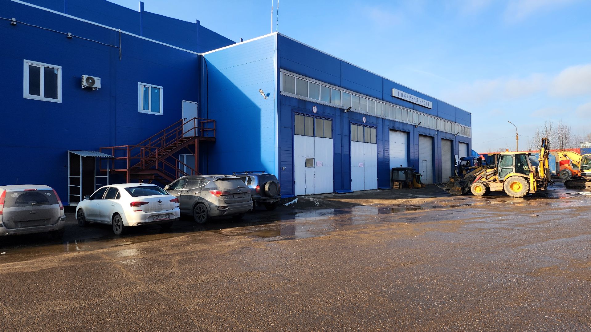 складской комплекс, Атлант-парк, строительство, рабочий поселок Обухово, Богородский городской округ, вертикалки,