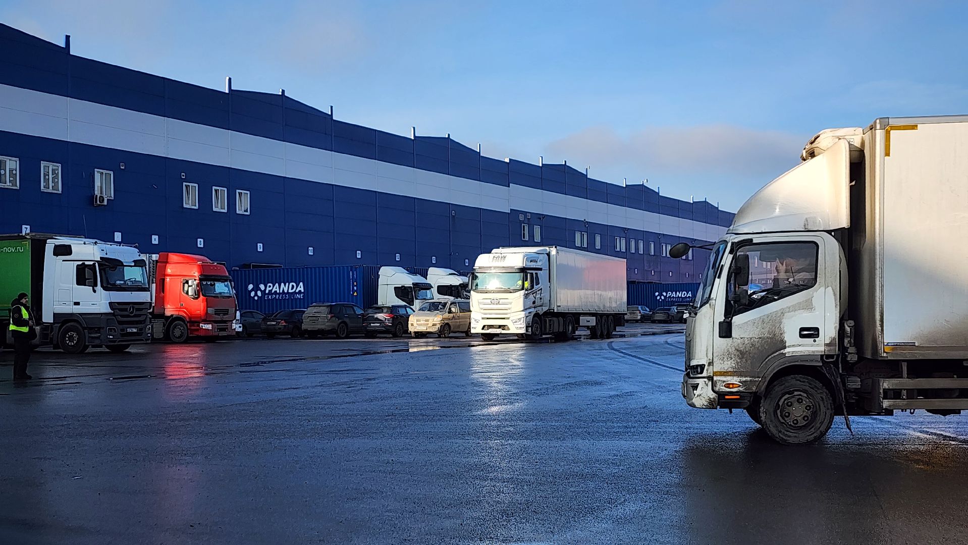 складской комплекс, Атлант-парк, строительство, рабочий поселок Обухово, Богородский городской округ, вертикалки,