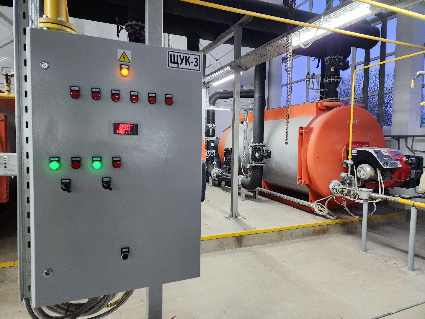 Чехов, деревня Алексеевка, Чехов-7, поселок Чернецкое, котельная, модернизация, новые котлы, вертикалки,