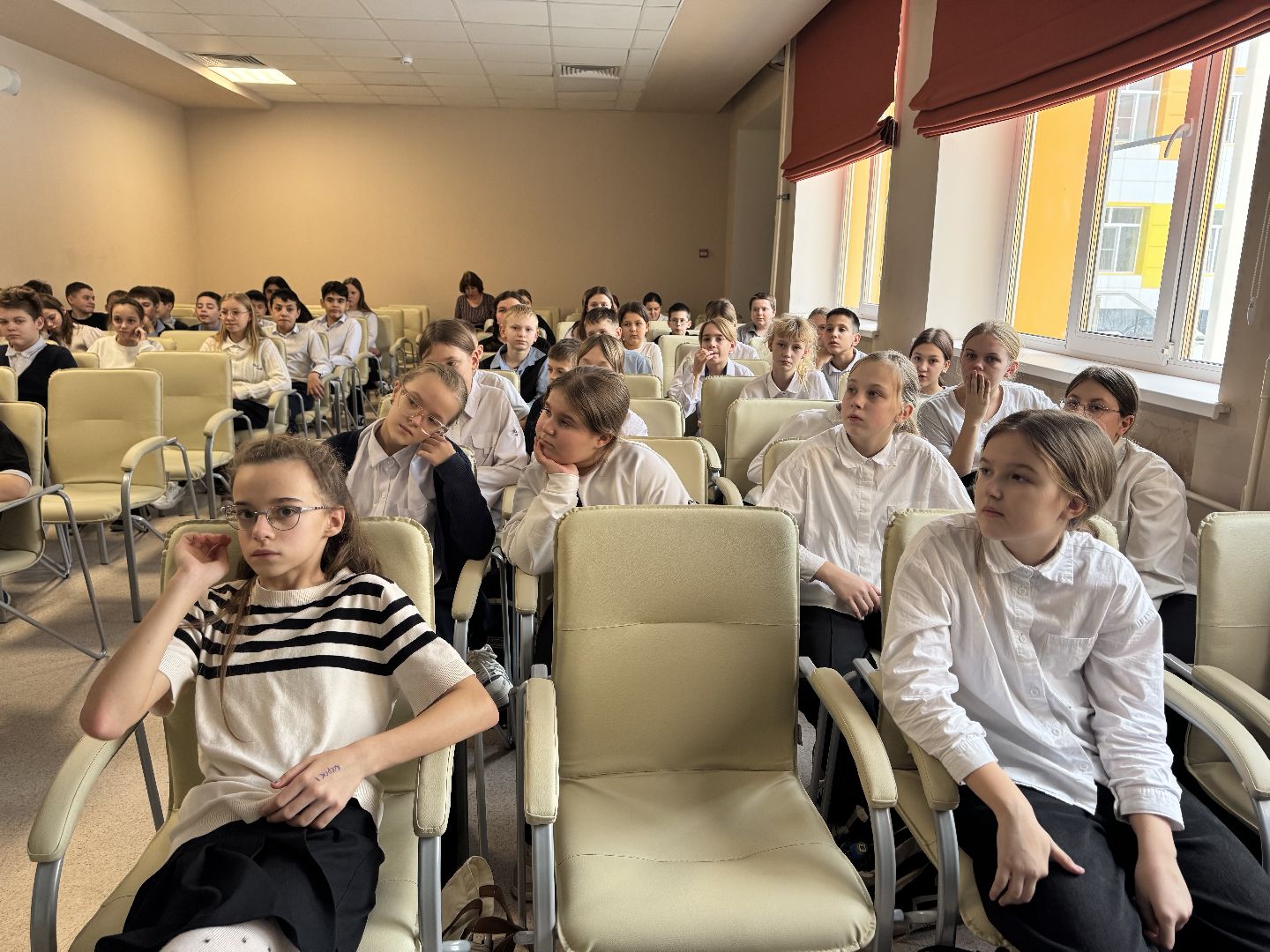 шаховская, образование, урок мужества,