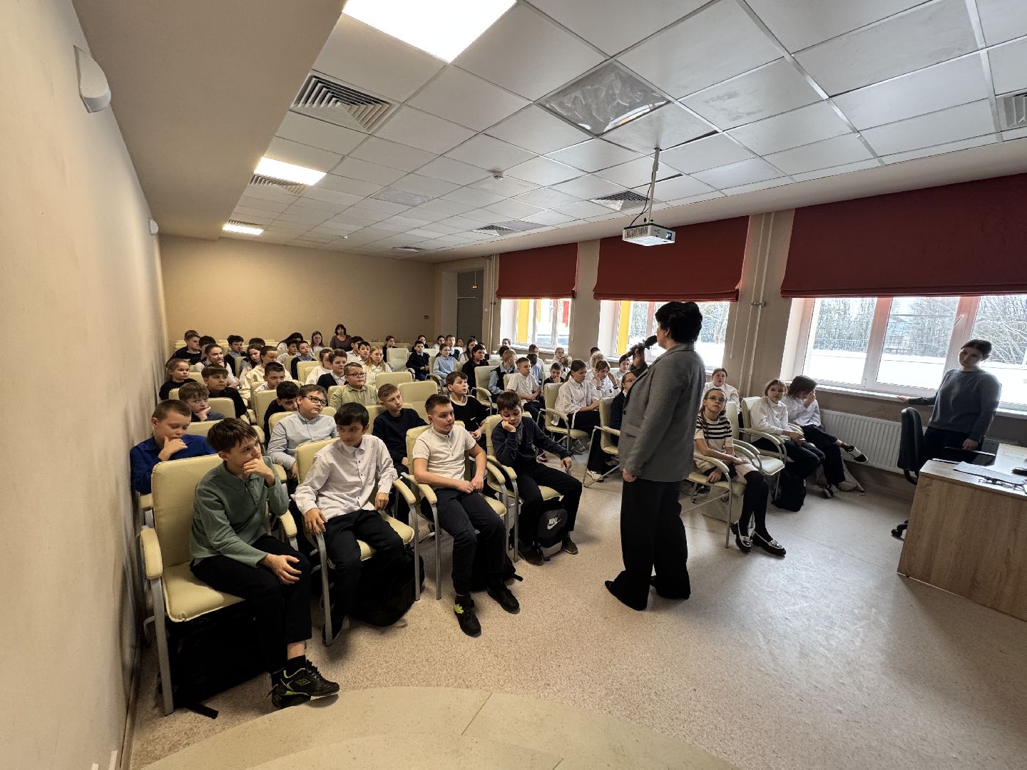 шаховская, образование, урок мужества,