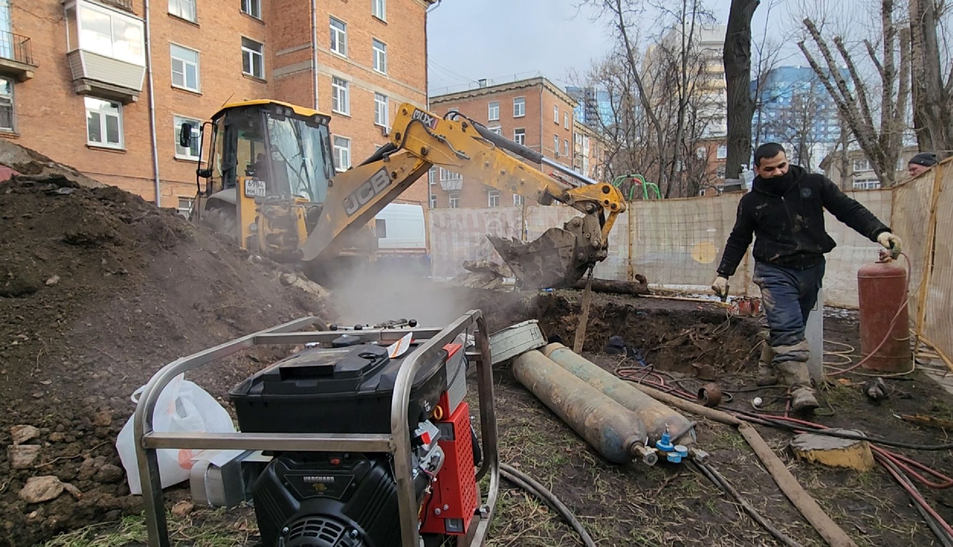 отопление, цо, тепло, трубы, ремонт, вертикалки,