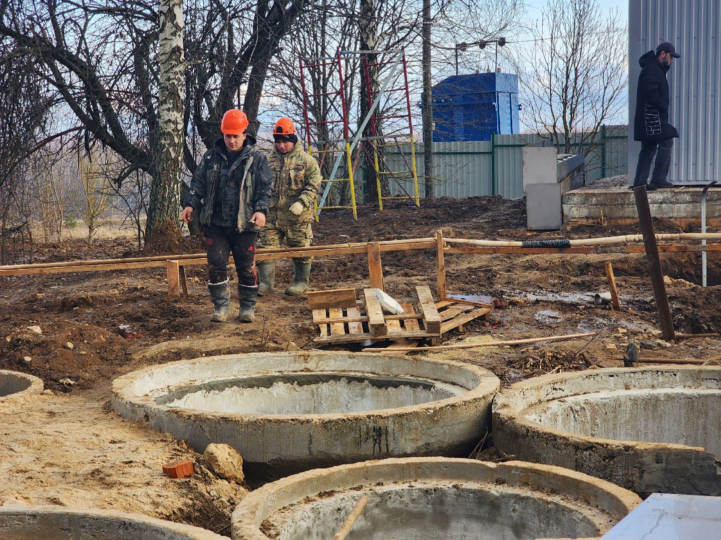 вертикалки, Зарайск, Капитальный ремонт очистных,